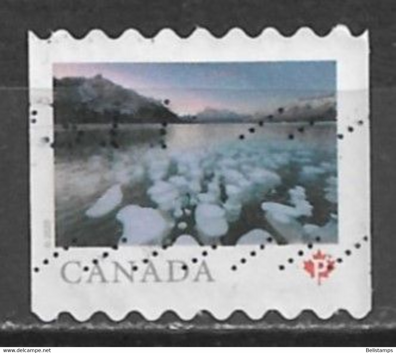 Canada 2020. Scott #3212 (U) Abraham Lake, Alberta - Markenrollen