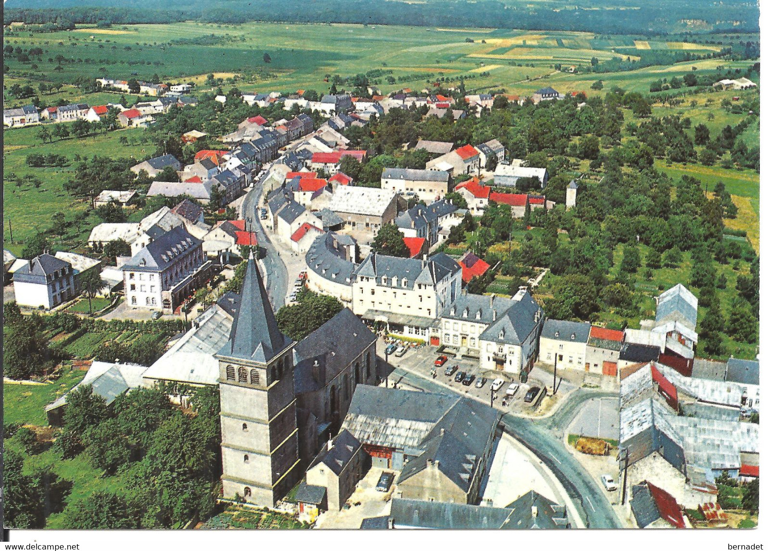 BERDORF . VUE AERIENNE .. 1971 . - Berdorf