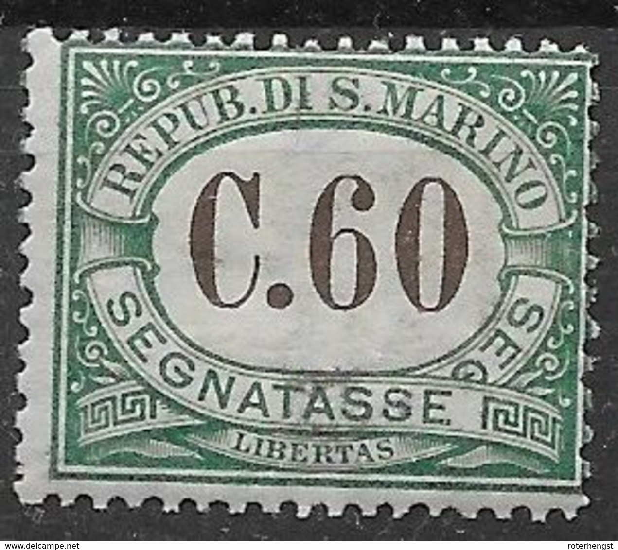 San Marino Mh * 1897 30 Euros - Postage Due