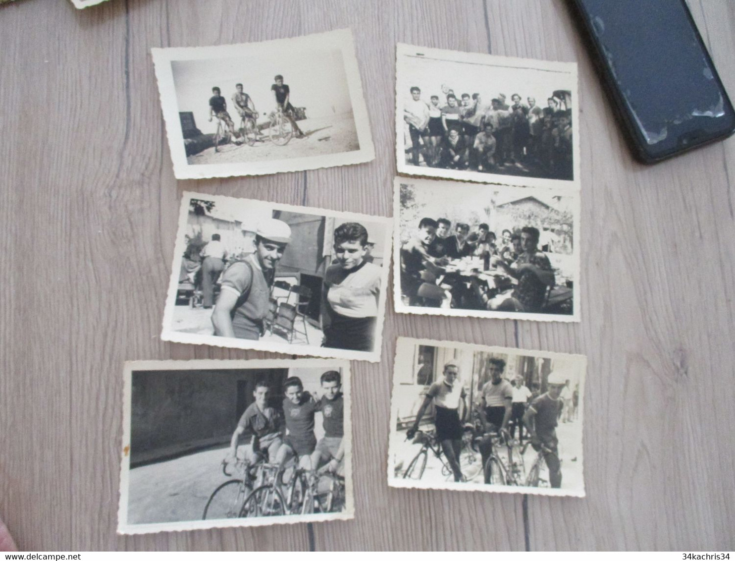 Cyclisme Vélo Tour Prix  collections de cliché photo carte postales ou autres dont certains avec des dédicaces