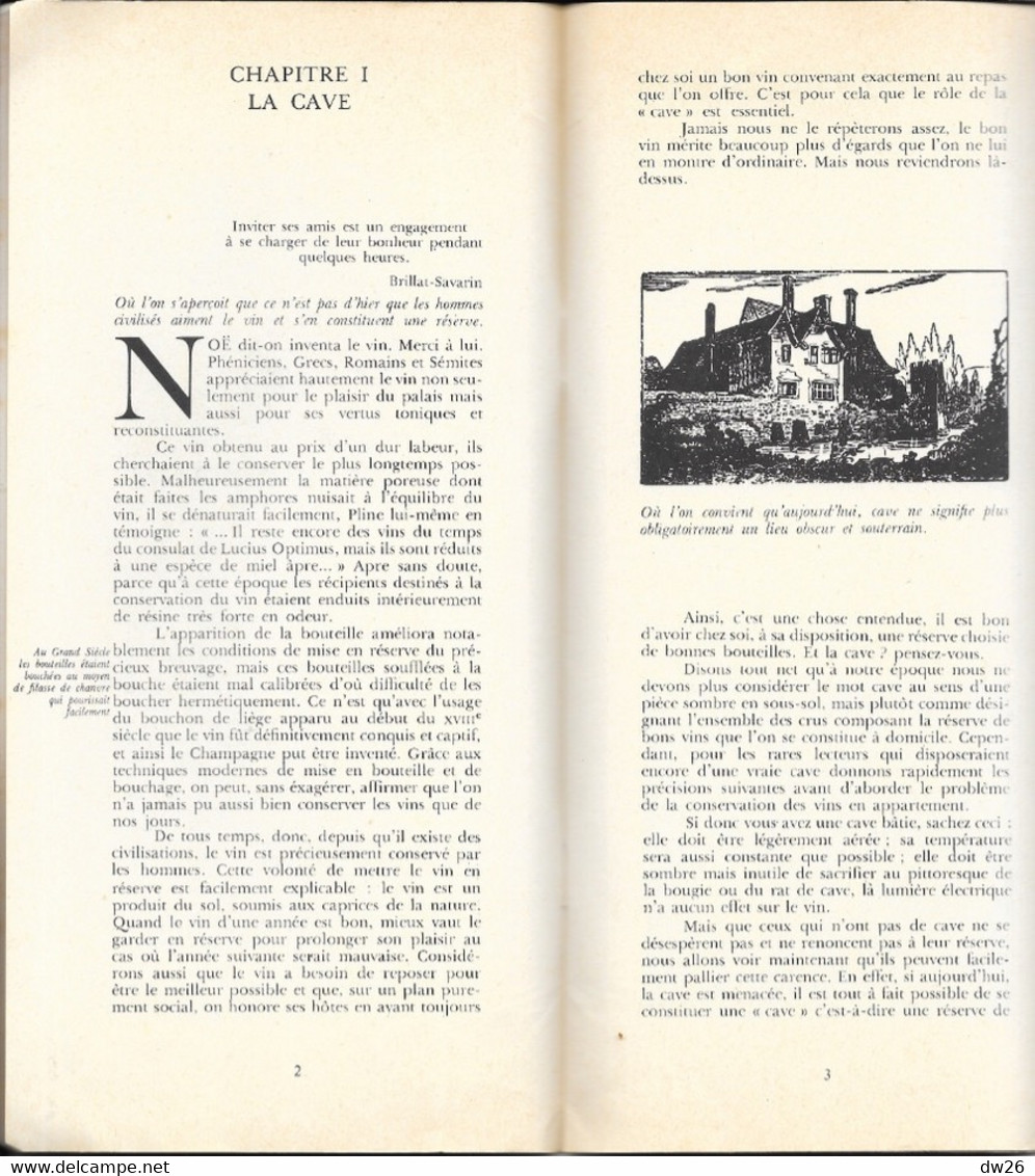 Gastronomie: Le Petit Guide De La Cave Et Des Vins Par René Combastet - Brochure De 16 Pages 1968 - Gastronomie