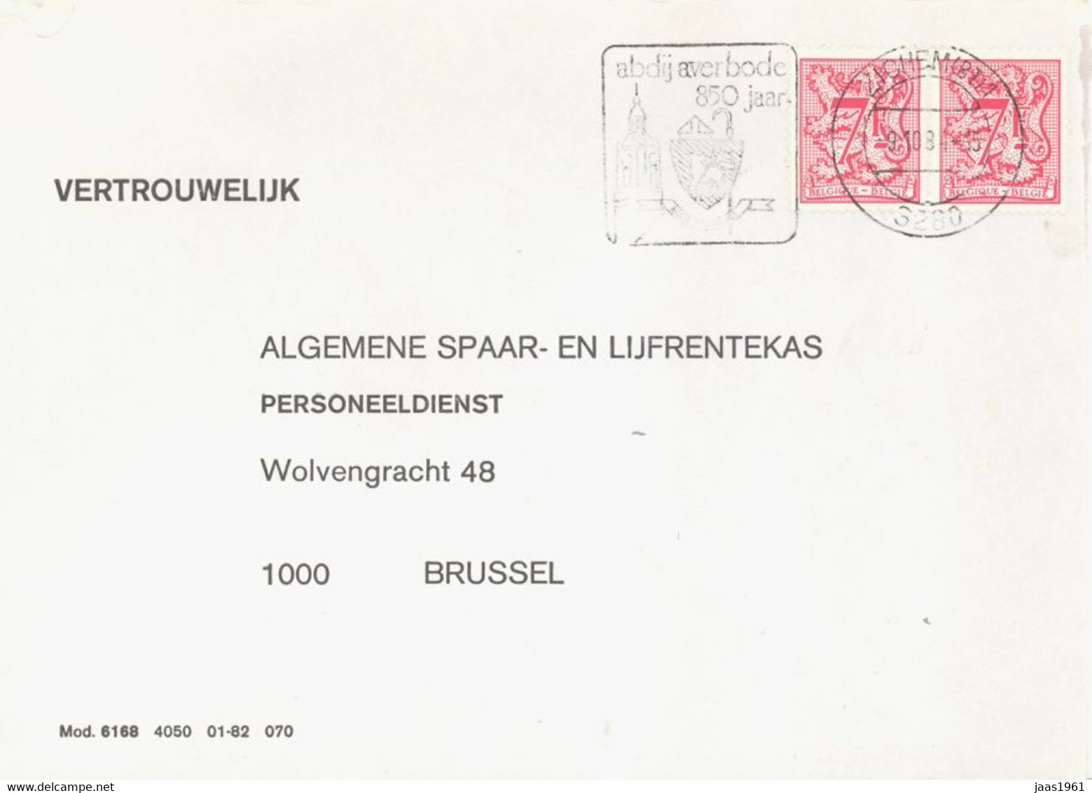 BELGIUM. POSTMARK ZICHEM - Other & Unclassified