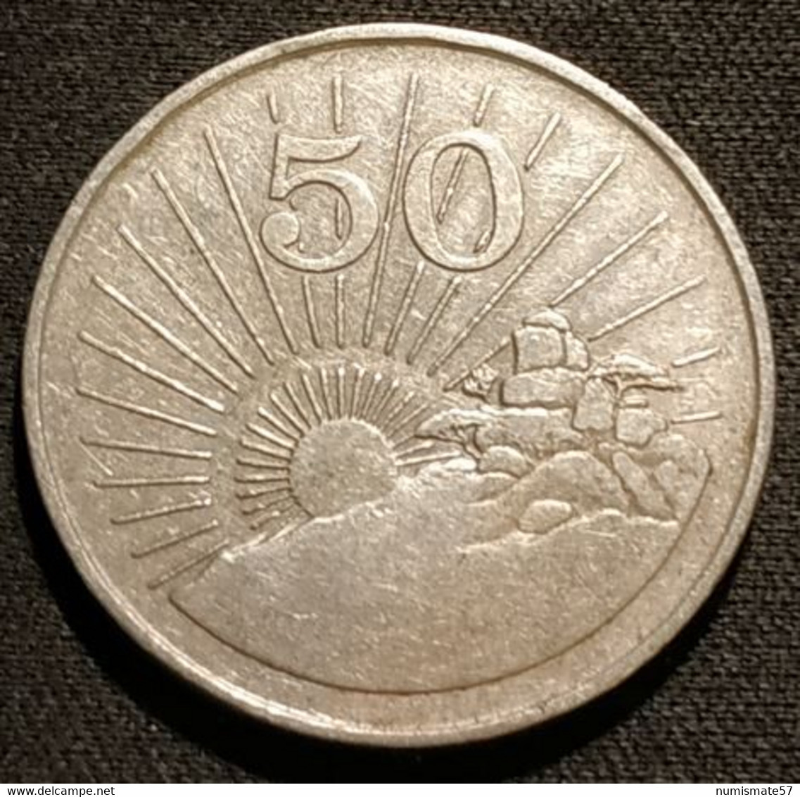 ZIMBABWE - 50 CENTS 1990 - KM 5 - Zimbabwe