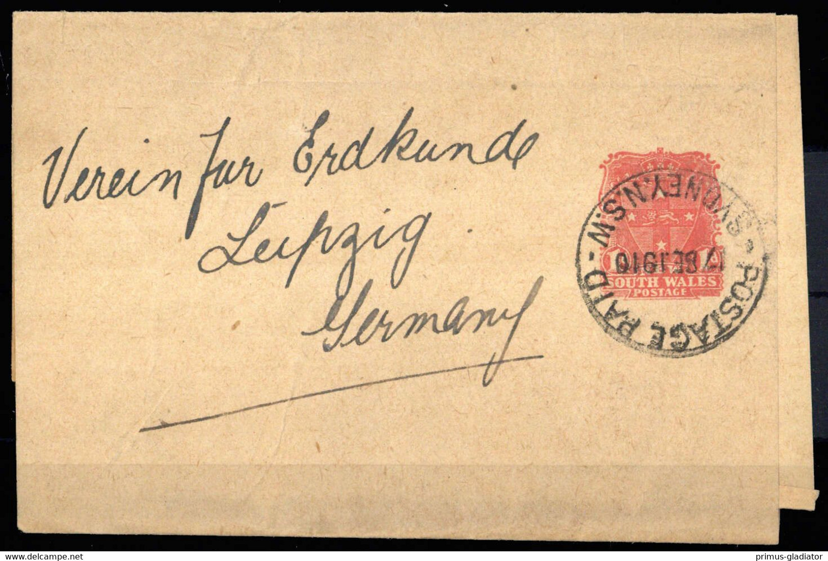 1906, Neusuedwales, S 12, Brief - Non Classés
