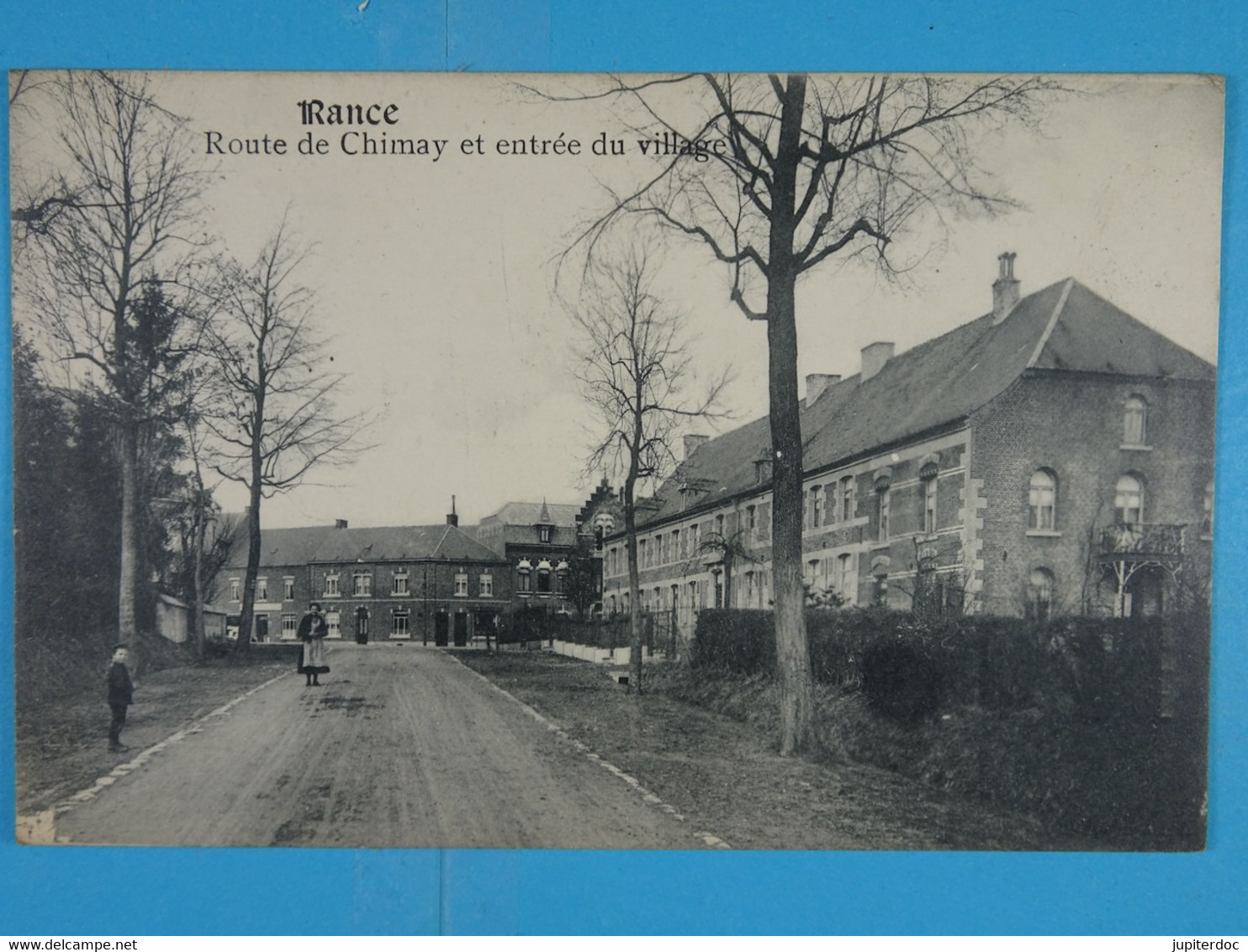 Rance Route De Chimay Et Entrée Du Village - Froidchapelle