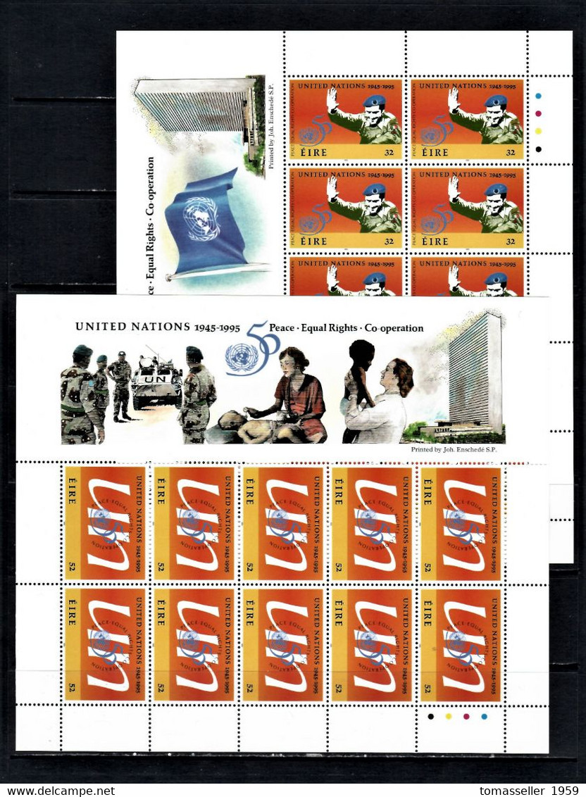 Ireland-1995 Full Year Set ( Stamps.+ S/s+booklets) -  25 Issues.MNH - Années Complètes