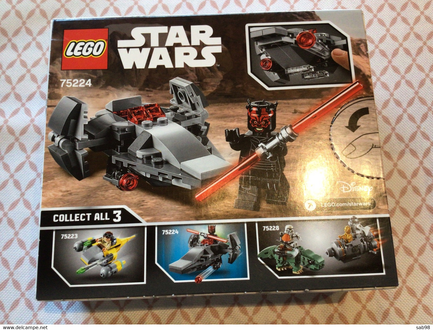 Star Wars Lego 75224 Série 6 Microfighters Disney - Other & Unclassified