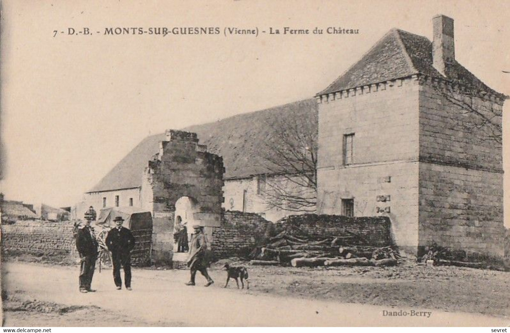 MONTS-SUR-GUESNES. - La Ferme Du Château - Monts Sur Guesnes