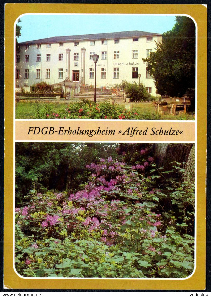 F7221 - Lanz OT Gadow - FDGB Heim Alfred Schulze - Bild Und Heimat Reichenbach - Ludwigslust