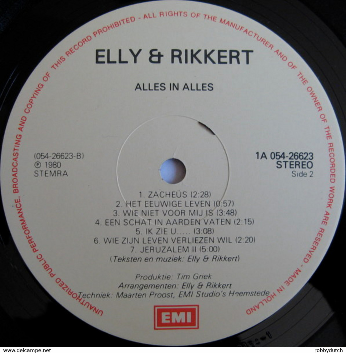 * LP *  ELLY & RIKKERT - ALLES IN ALLES - Andere - Nederlandstalig