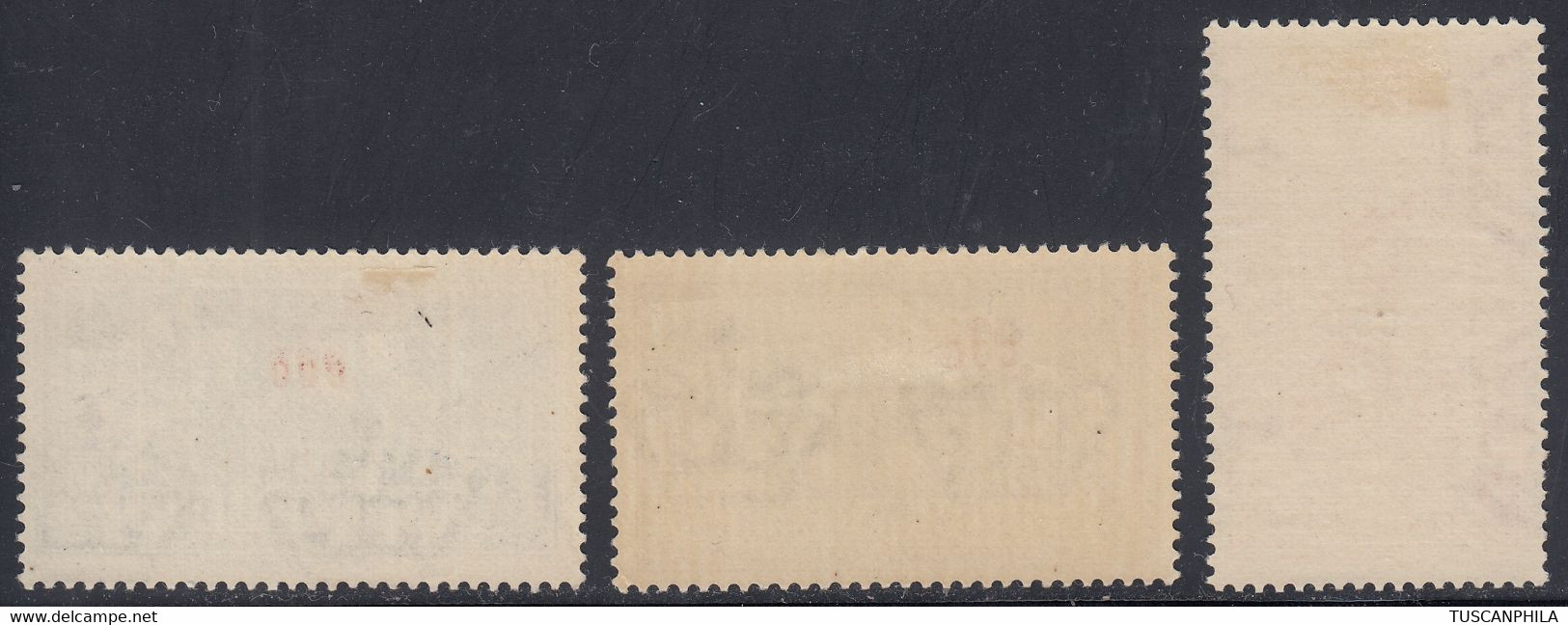 1932 3 Valori Sass. MH* Cv 84 - Egée (Coo)
