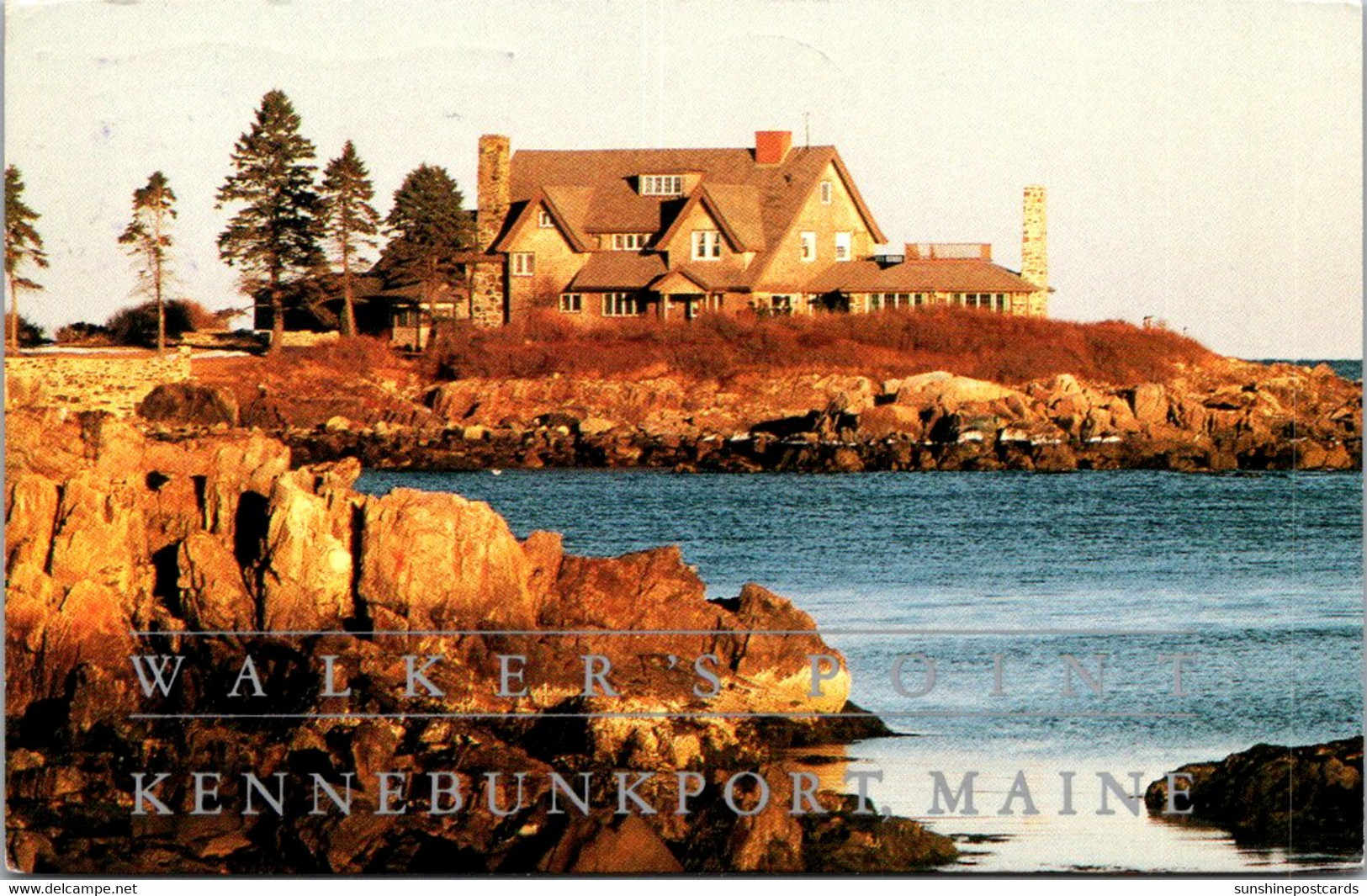 Maine Kennebunkport Walker's Point President Bush Estate 1990 - Kennebunkport