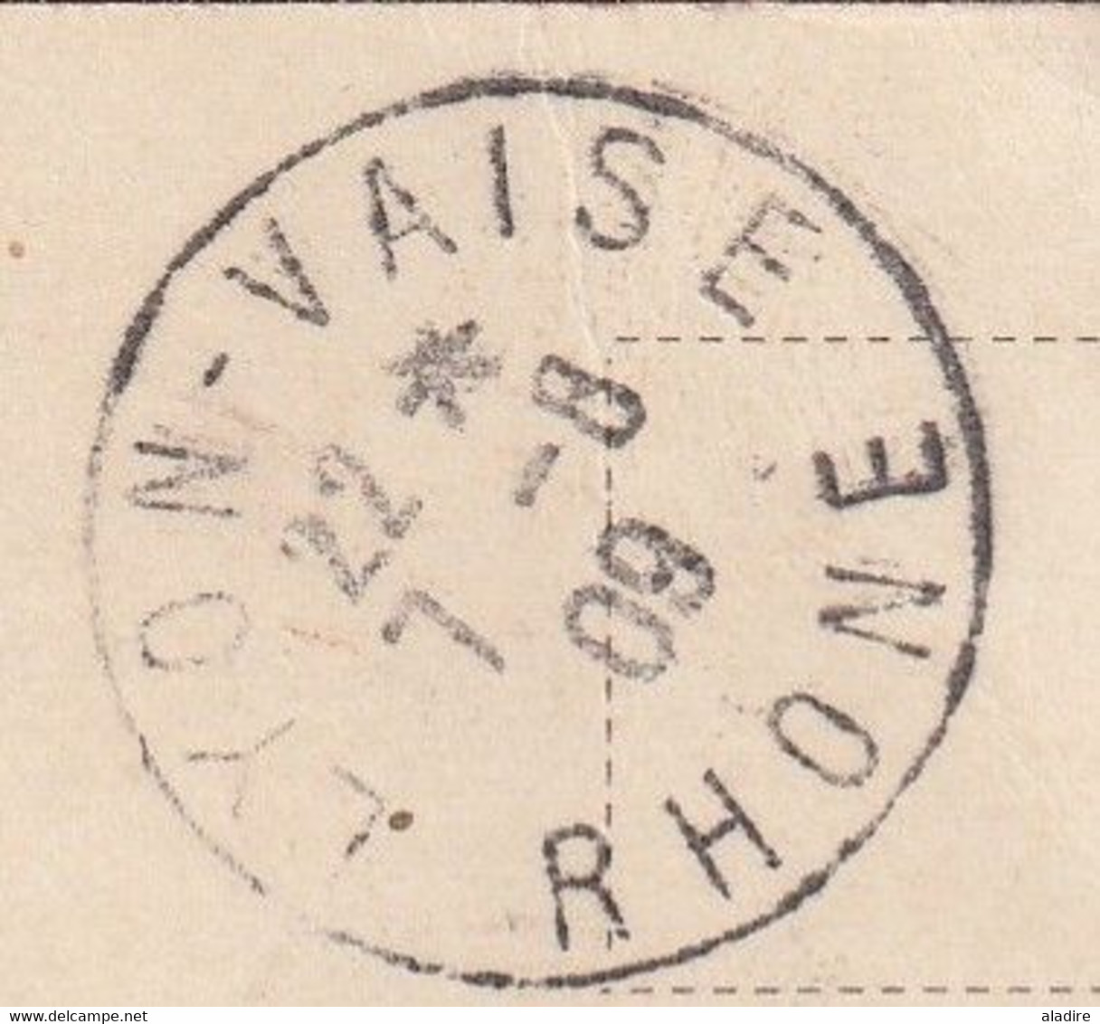 1909 - Carte Postale De Bombay Mumbai, Inde, GB Vers Lyon Vaise, Puis Jausiers, France - 1902-11  Edward VII