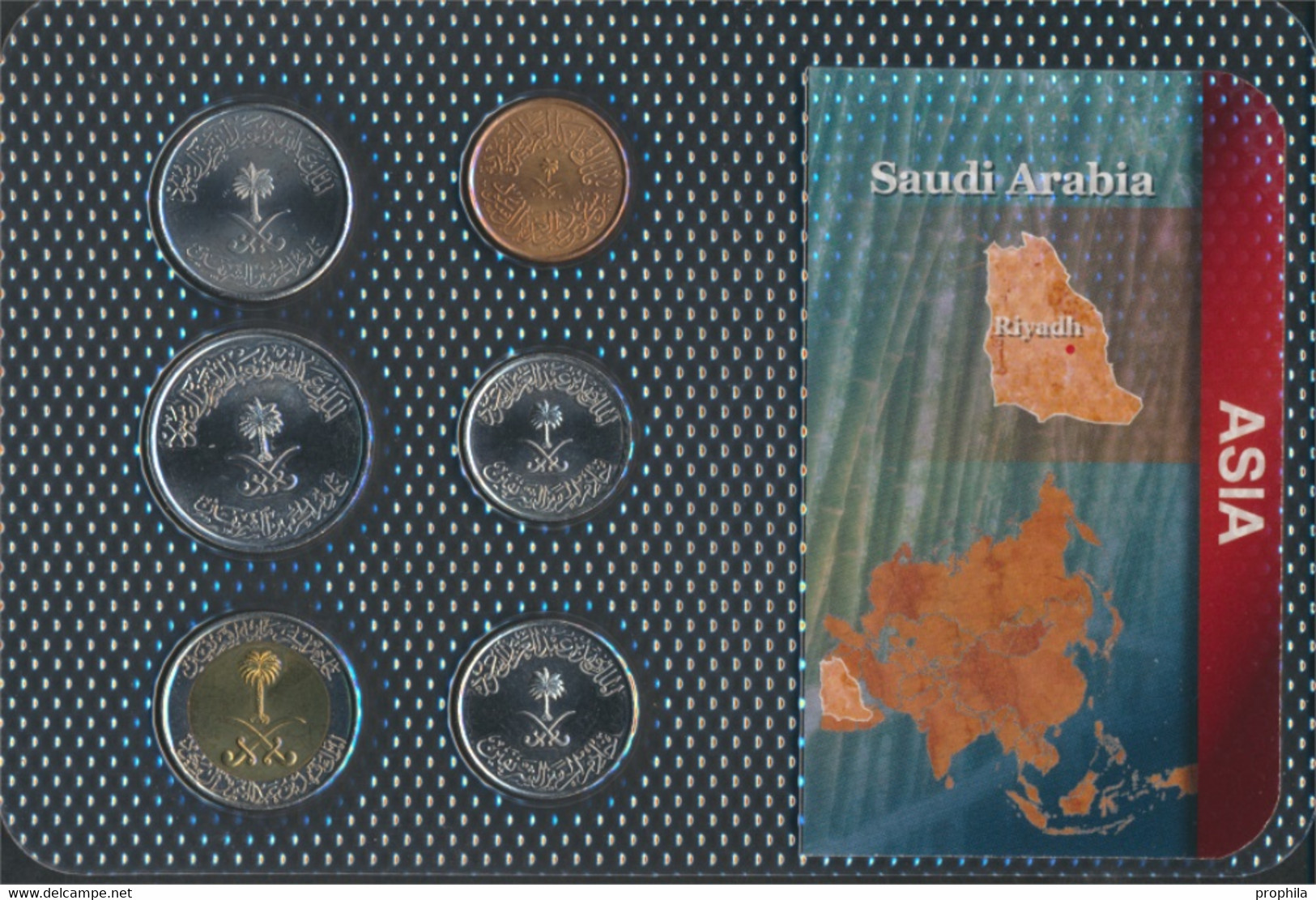 Saudi-Arabien Stgl./unzirkuliert Kursmünzen Stgl./unzirkuliert Ab 1963 1 Halala Bis 100 Halala (9763937 - Saudi-Arabien