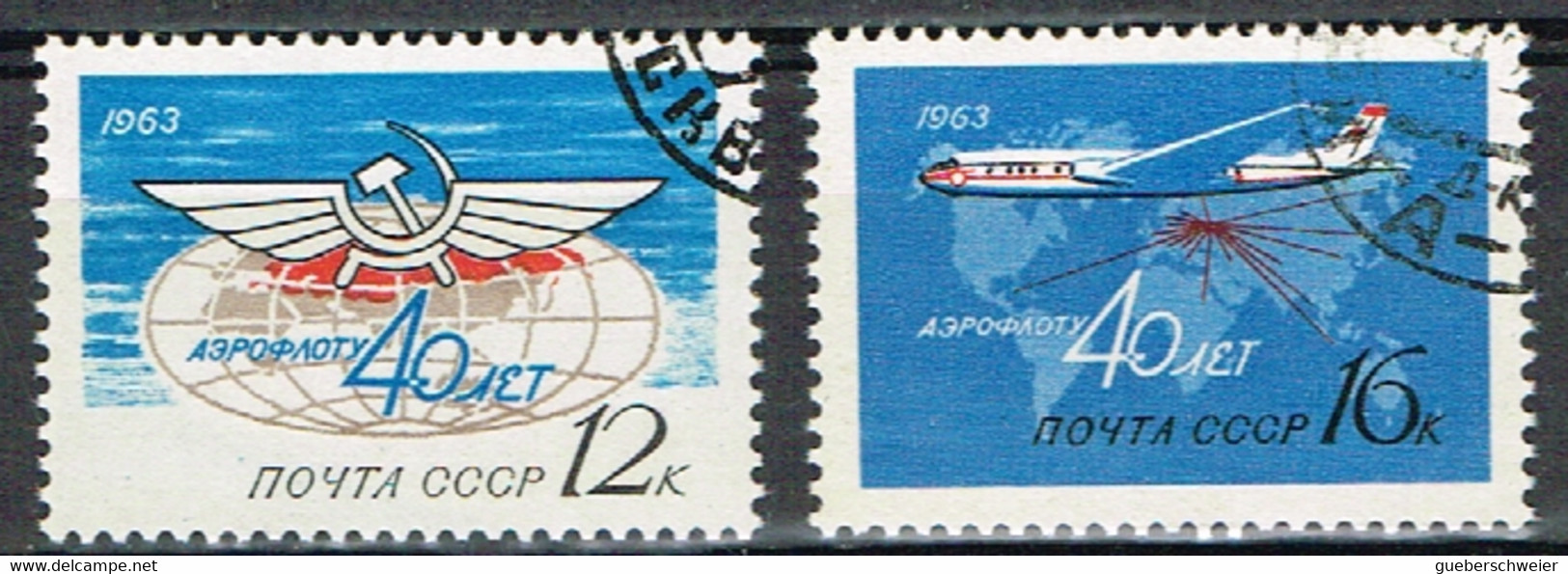 RUS 372 - RUSSIE PA 116/117 Obl. - Usati