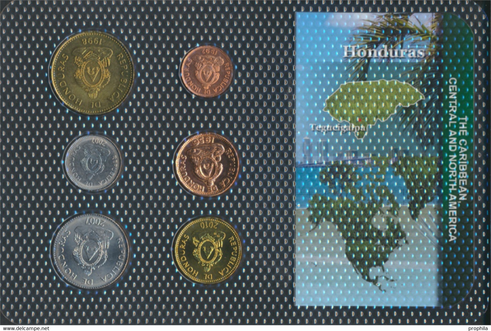 Honduras Stgl./unzirkuliert Kursmünzen Stgl./unzirkuliert Ab 1956 1 Centavo Bis 50 Centavos (9764250 - Honduras
