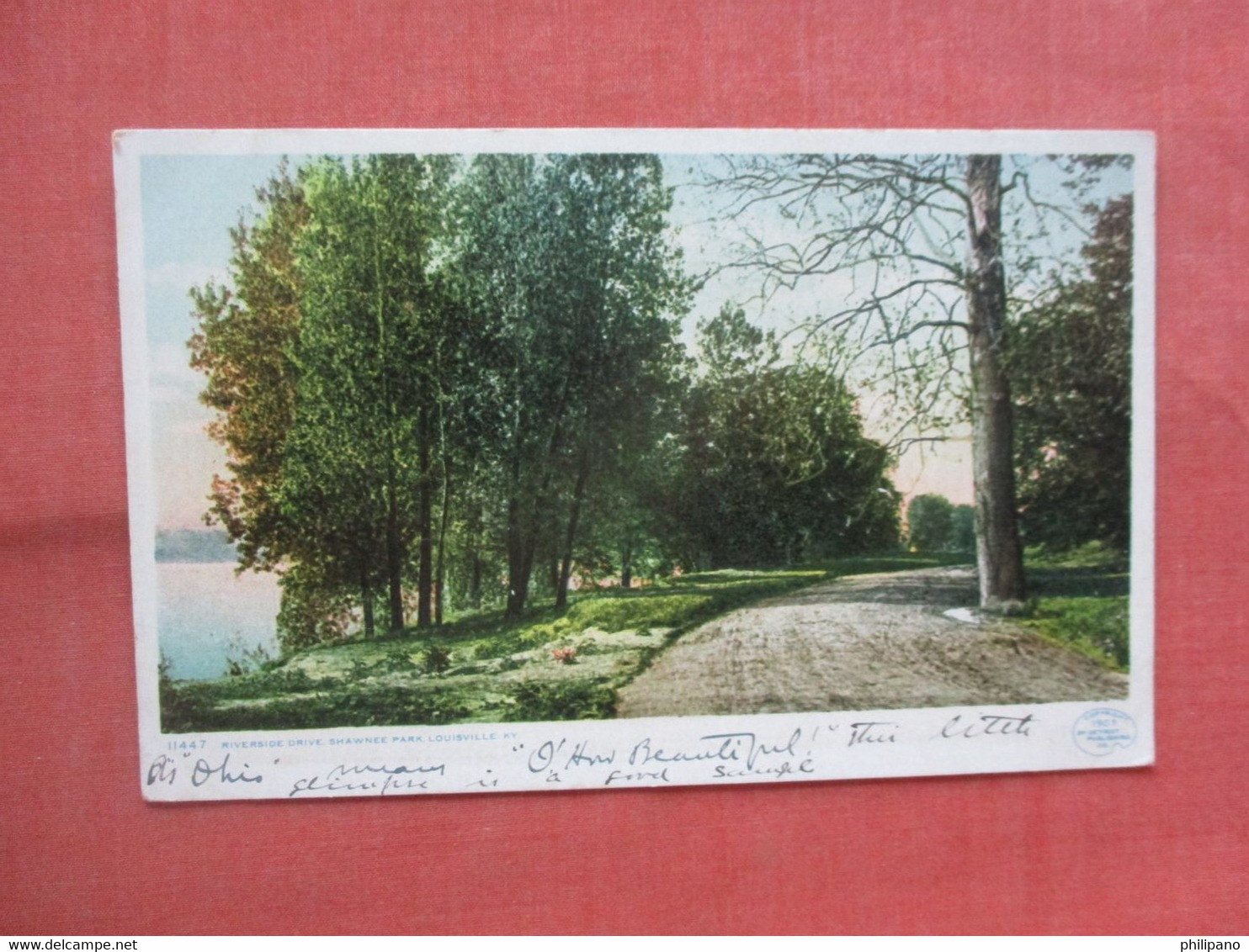 Riverside Drive Shawnee Park.  Louisville   Kentucky    Ref 5597 - Louisville