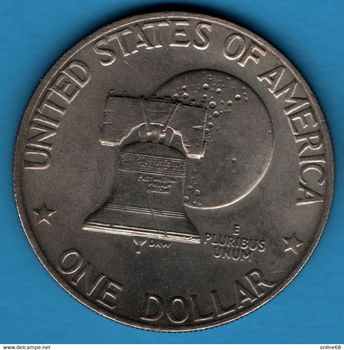 USA 1 Dollar 1776-1976 KM# 206 Eisenhower Bicentennial Dollar - Conmemorativas