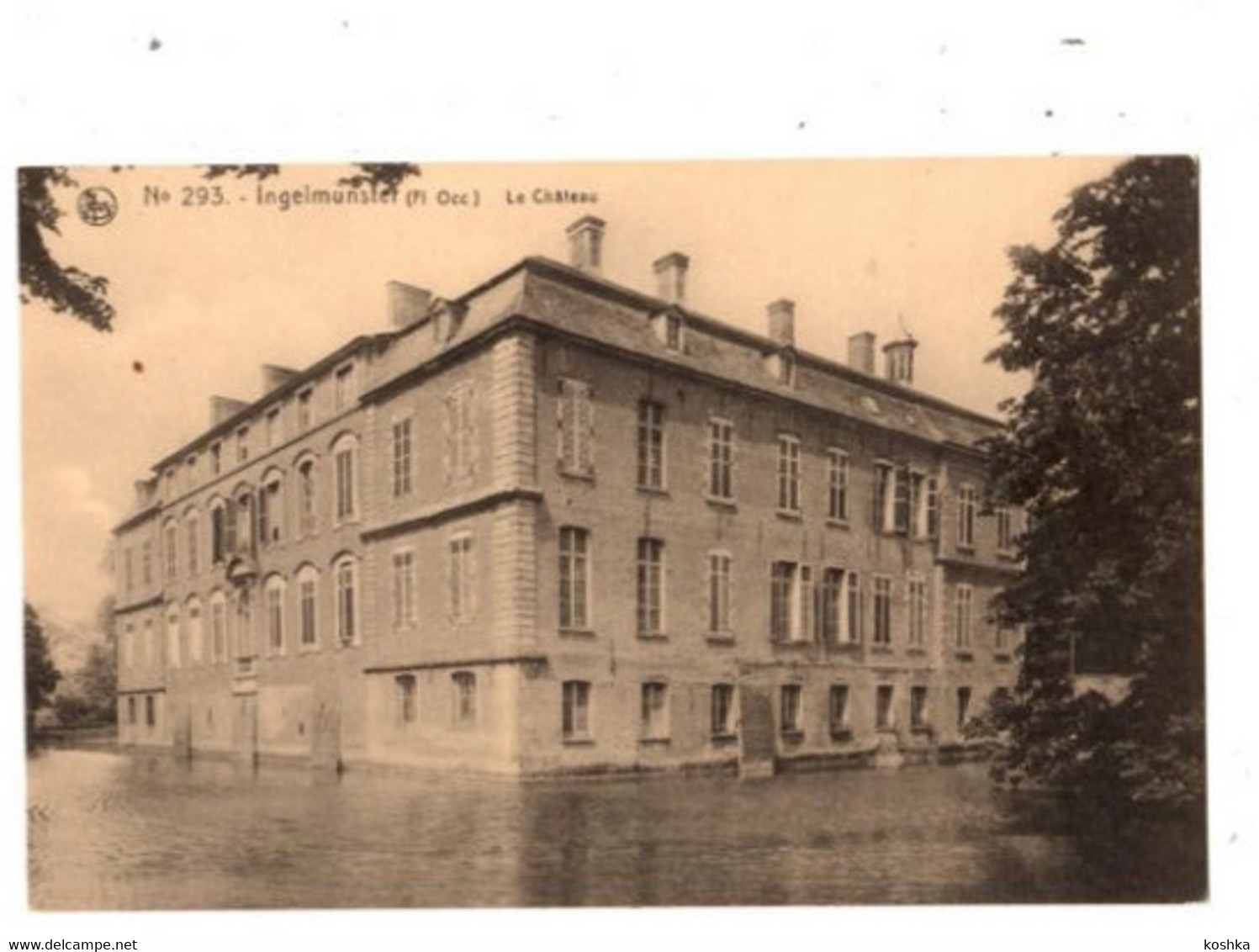 INGELMUNSTER - Het Kasteel - Le Château - Niet Verzonden - Uitgave Thill / Nels No 293 - Ingelmunster