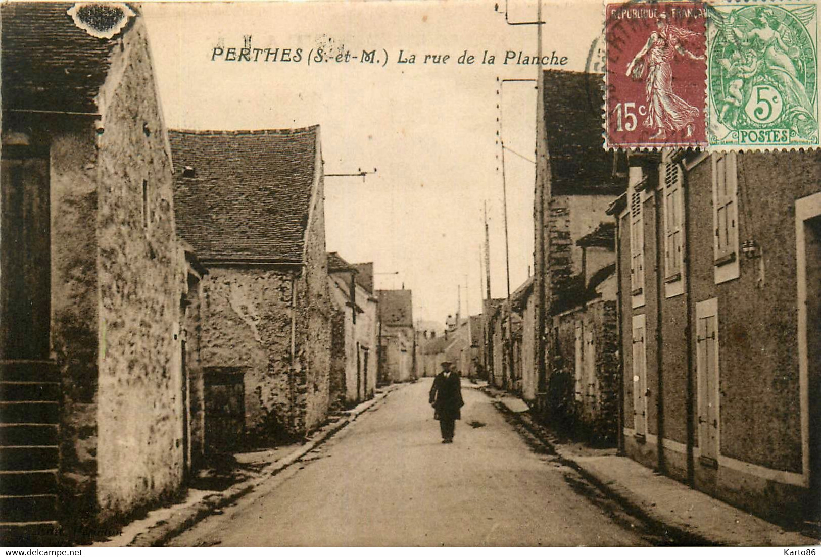 Perthes * La Rue De La Planche - Perthes