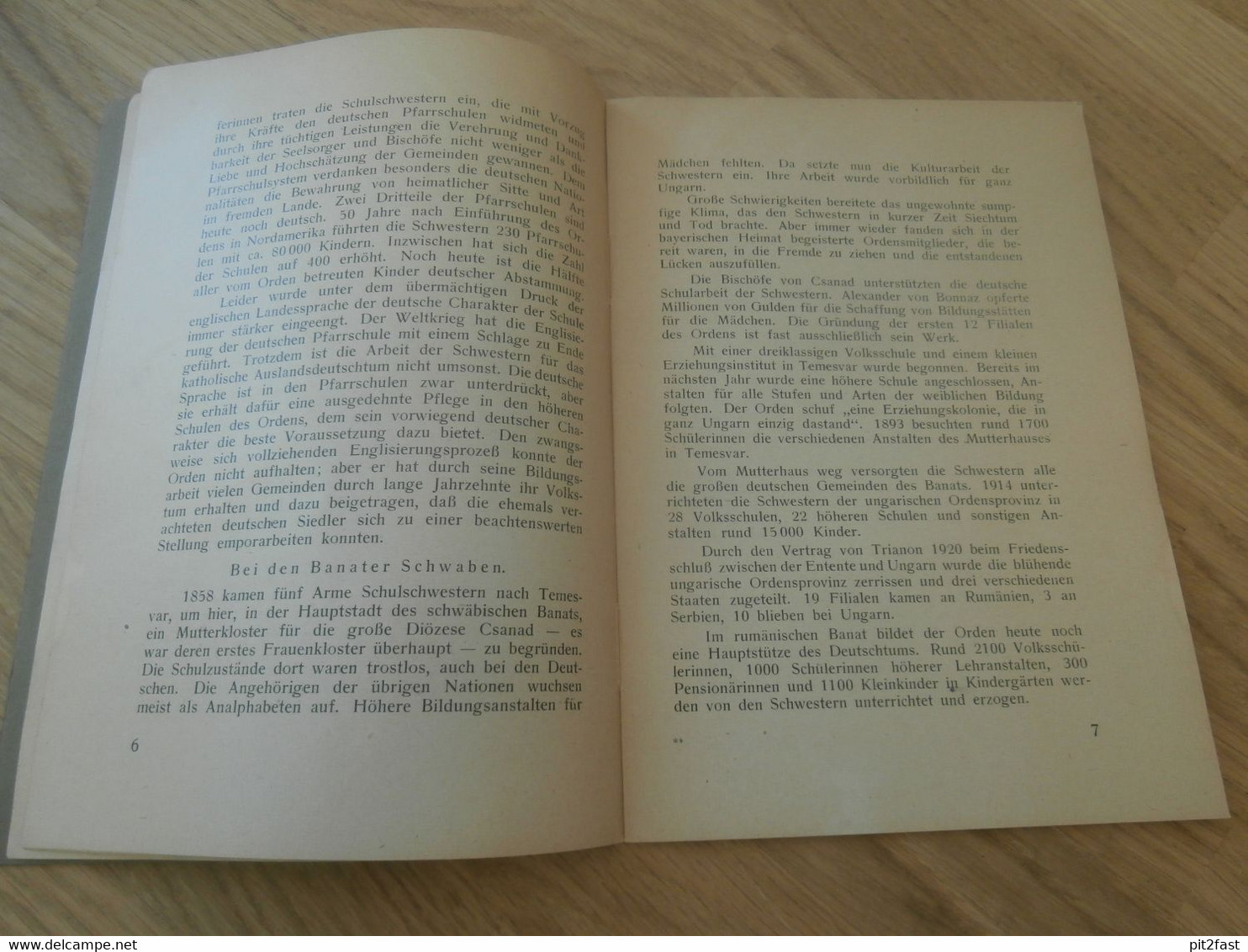 Bayerische Schulorden Im Auslandsdeutschtum 1937 , Diözesan - Priestervereine Bayern , Prieser , Franziskaner , Mission - Raretés