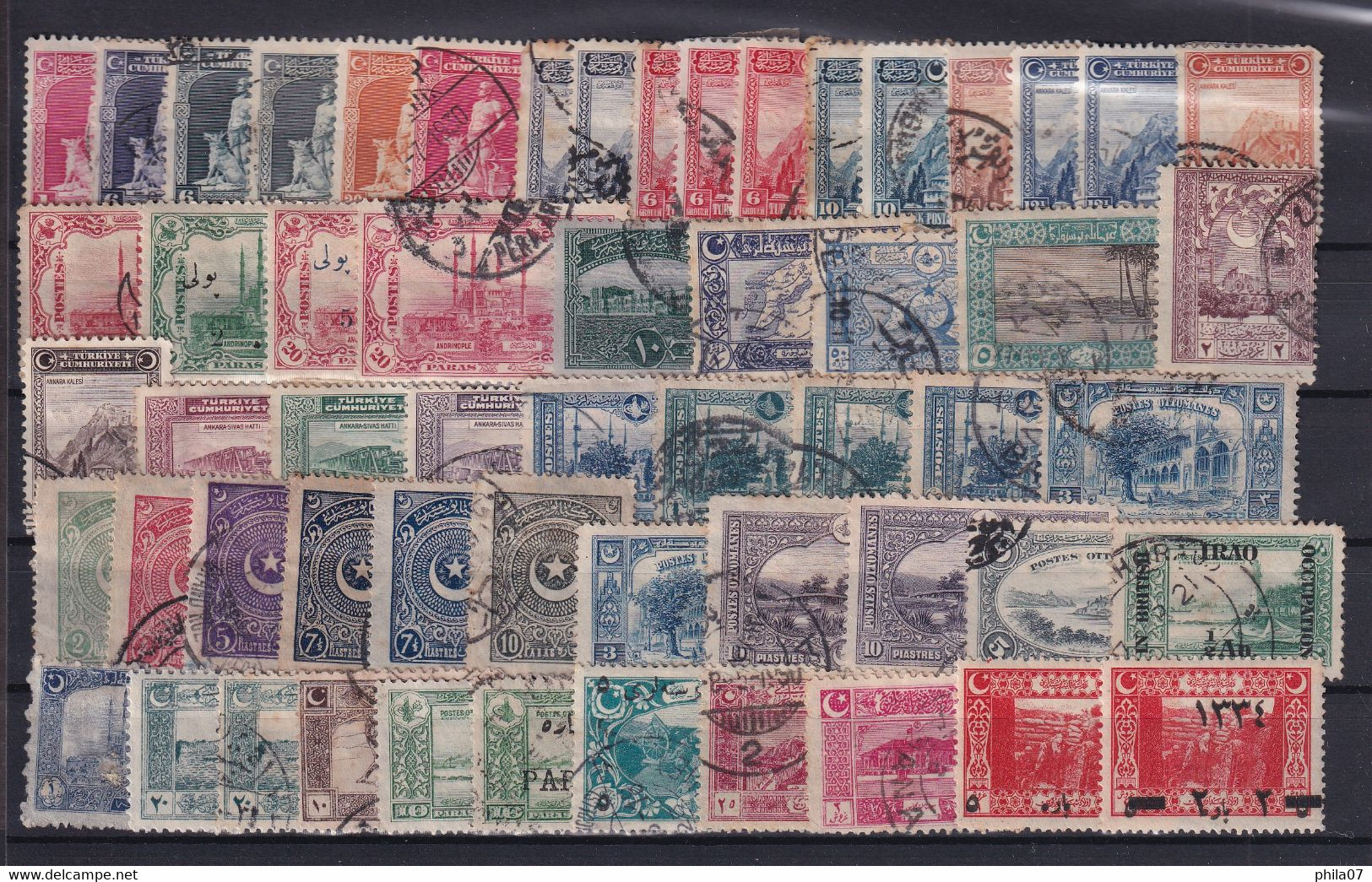 TURKEY - Lot Of Interesting Old Stamps, Various Quality. / As Is On Scan - Autres & Non Classés