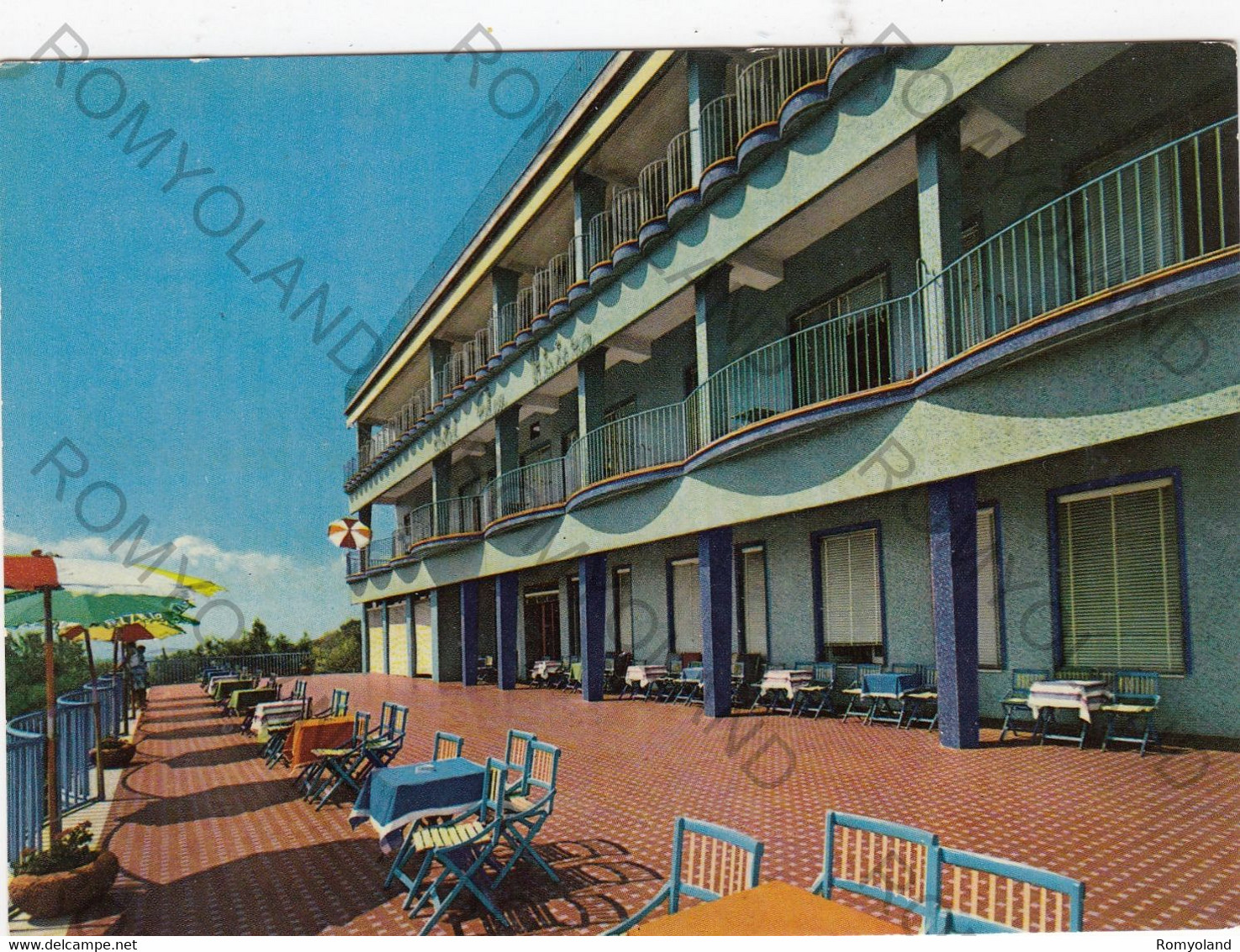 CARTOLINA  ACITREZZA,CATANIA,SICILIA,RIVIERA DEI CICLOPI-L"HOTEL EDEN RIVIERA,BELLA ITALIA,STORIA,CULTURA,VIAGGIATA 1964 - Acireale