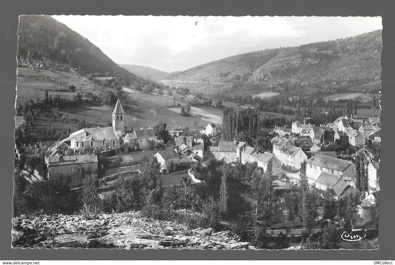 Chanac, Vue D'ensemble Du Côté De L'église (5445) - Chanac