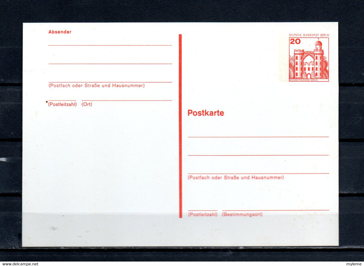 AG2-18 Allemagne Entier Postal De Berlin N°  P103   En Parfait état  A Saisir !!! - Postales - Nuevos