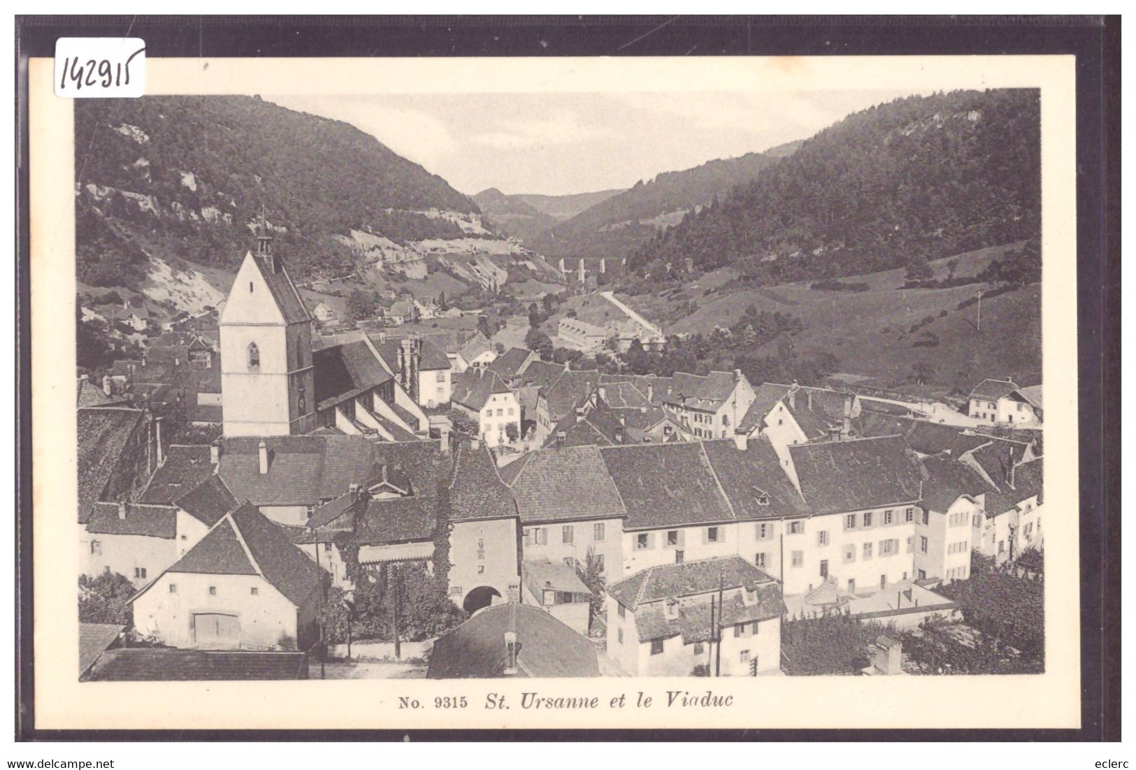 ST URSANNE - TB - Saint-Ursanne