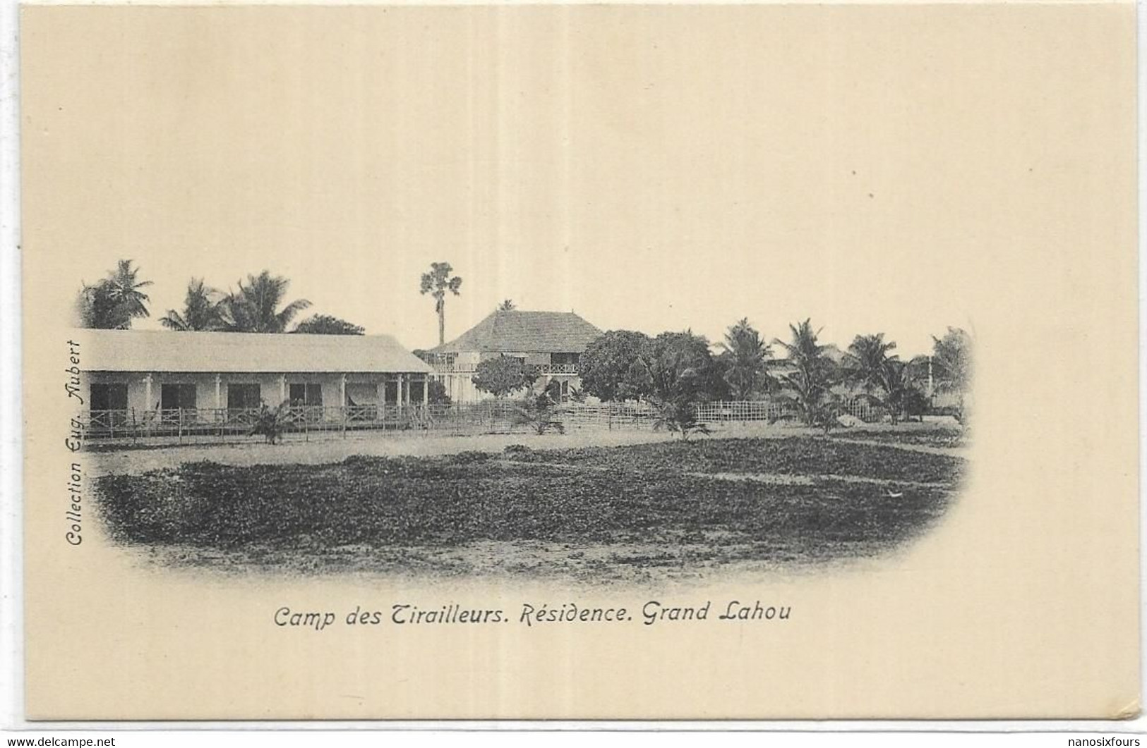 AFRIQUE.  COTE D IVOIRE. CAMP DES TIRAILLEURS. RESIDENCE GRAND LAHOU - Côte-d'Ivoire