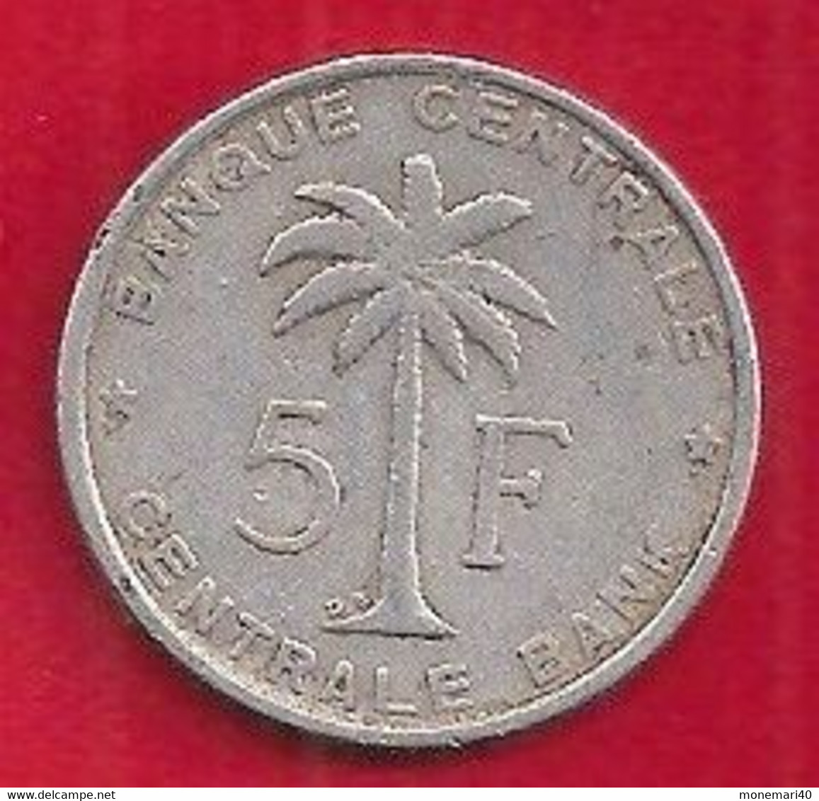 CONGO BELGE - 5 FRANCS - BANQUE CENTRALE - 1958 - 1951-1960: Baudouin I.