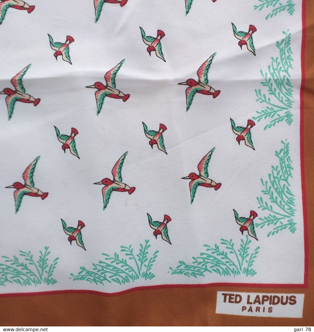 Foulard TED LAPIDUS Canards Sauvages - Foulards