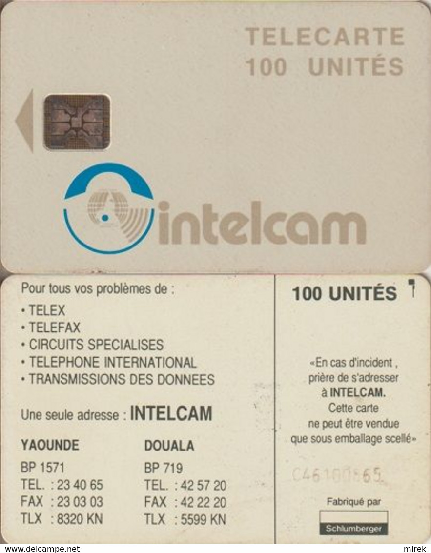 453/ Cameroon; P13. Grey - Logo, 100 Ut., SC5, CN C46100865 - Cameroon