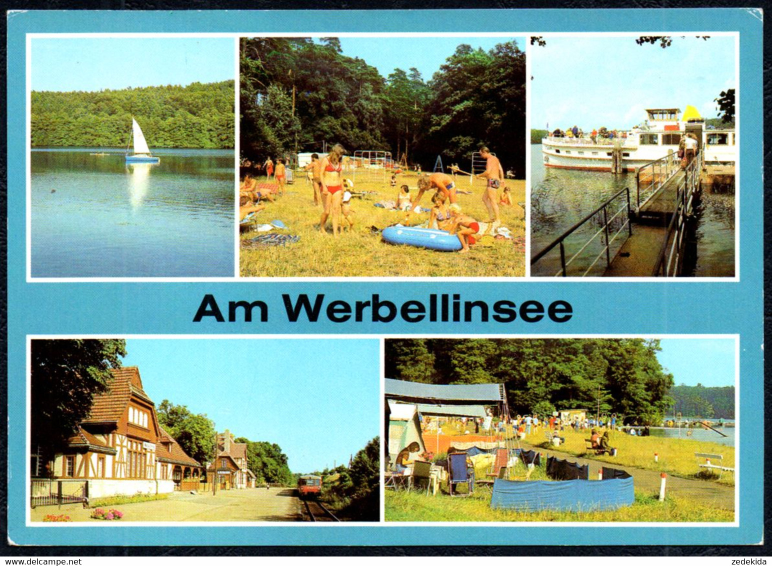 F7342 - Werbellinsee - Gel Joachimsthal - Bild Und Heimat Reichenbach - Joachimsthal