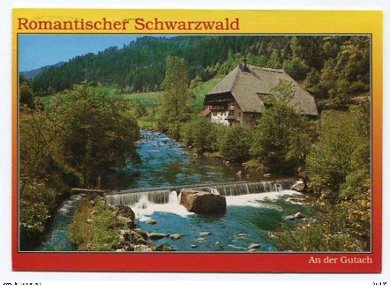 AK 051406 GERMANY - Romantischer Schwarzwald - An Der Gutach - Gutach (Schwarzwaldbahn)