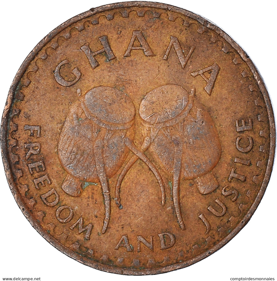 Monnaie, Ghana, Pesewa, 1967 - Ghana