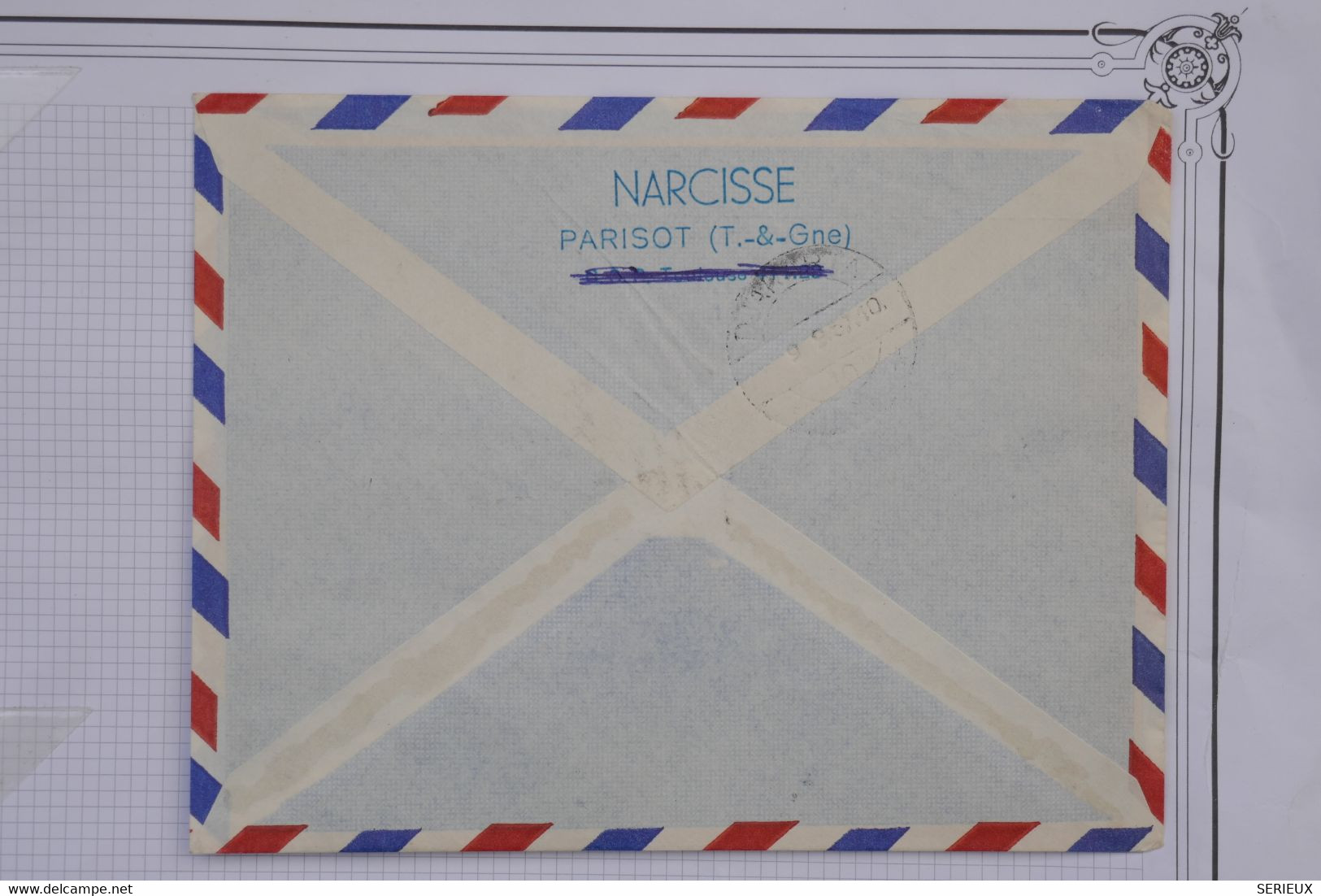 AH4 FRANCE  BELLE LETTRE   1957  IER VOL DIRECT   PARIS DJAKARTA INDONESIA+AIR FRANCE++AEROPHILATELIE+TAXE+AFF. PLAISANT - 1960-.... Covers & Documents