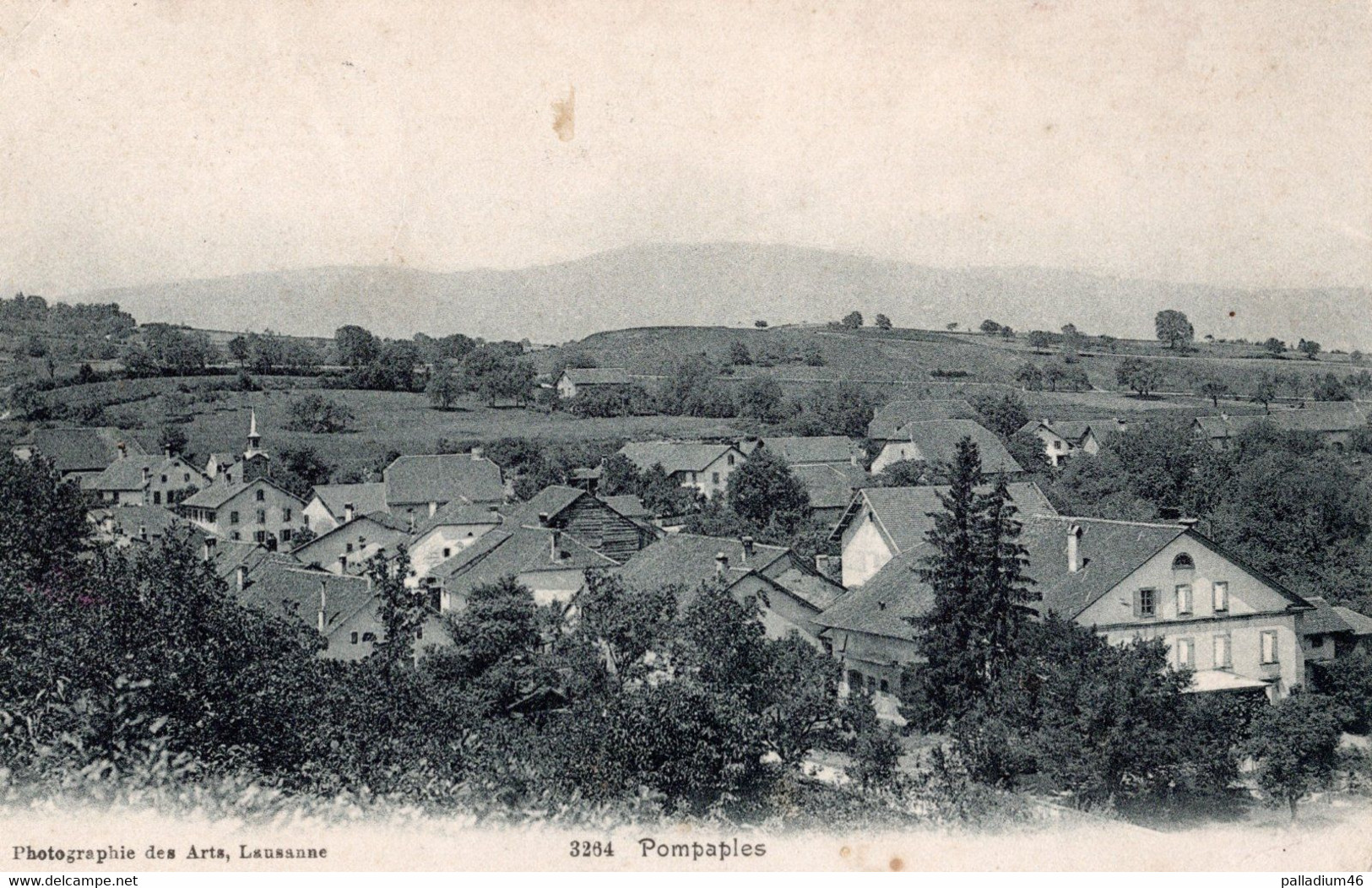 VAUD POMPAPLES  -  Photographie Des Arts No 3264 - Voyagé Le 30.12.1907 - Pompaples