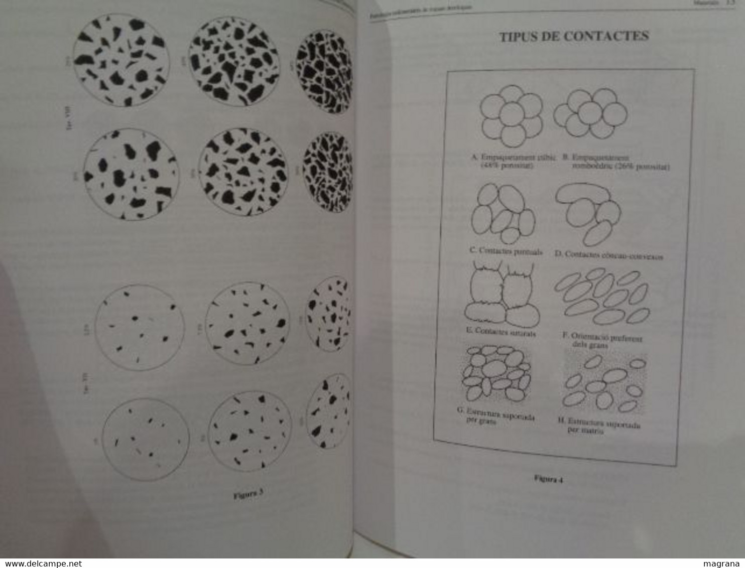 Petrologia Sedimentària De Les Roques Detrítiques. Manual De Pràctiques De Laboratori. David Gómez-Gras. 1999. - Praktisch