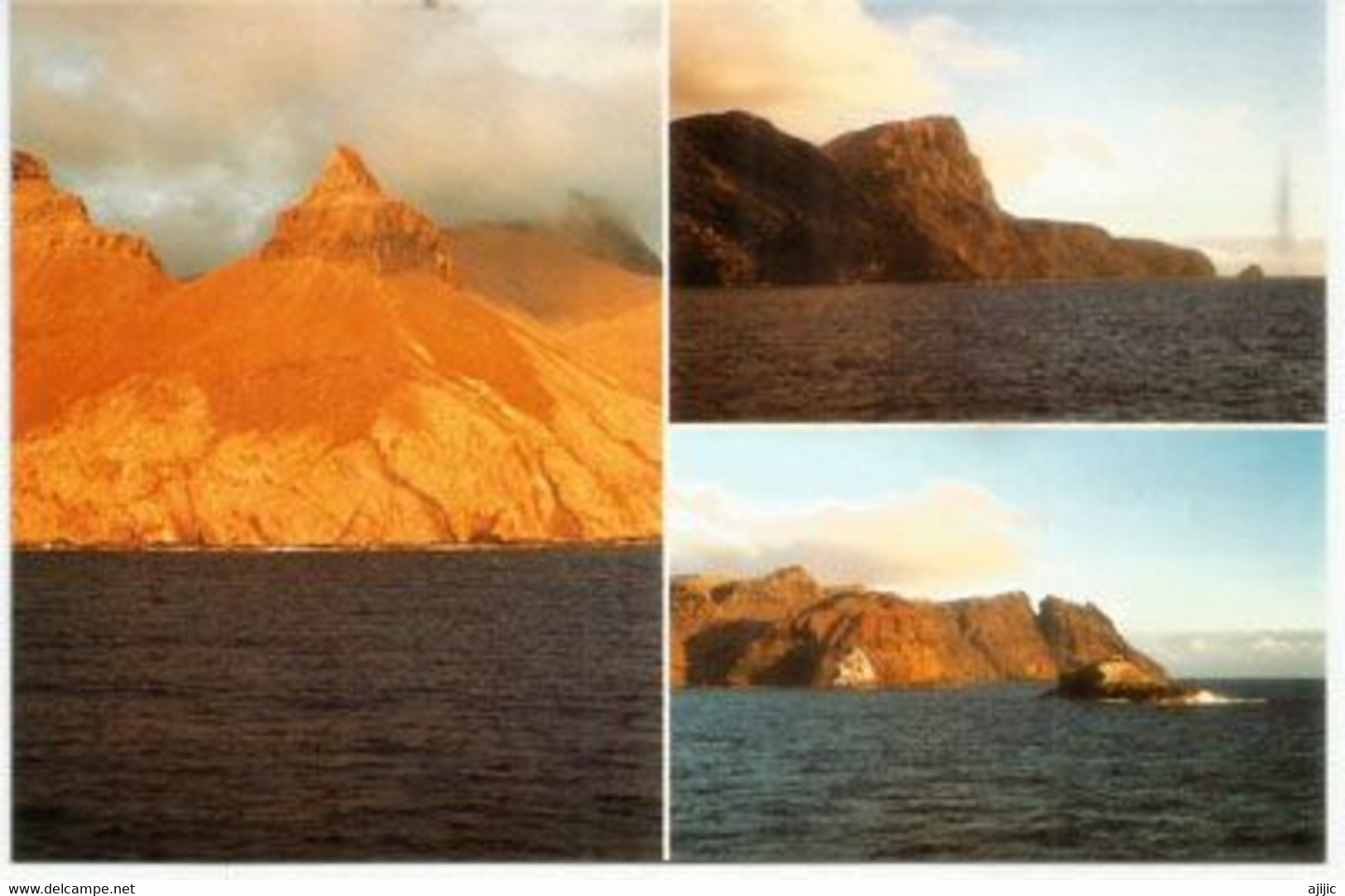ST.HELENA ISLAND.  Views Of Turk's Cap, Great Stone Top & George Island (unused, Uncirculated Postcard) - Sint-Helena