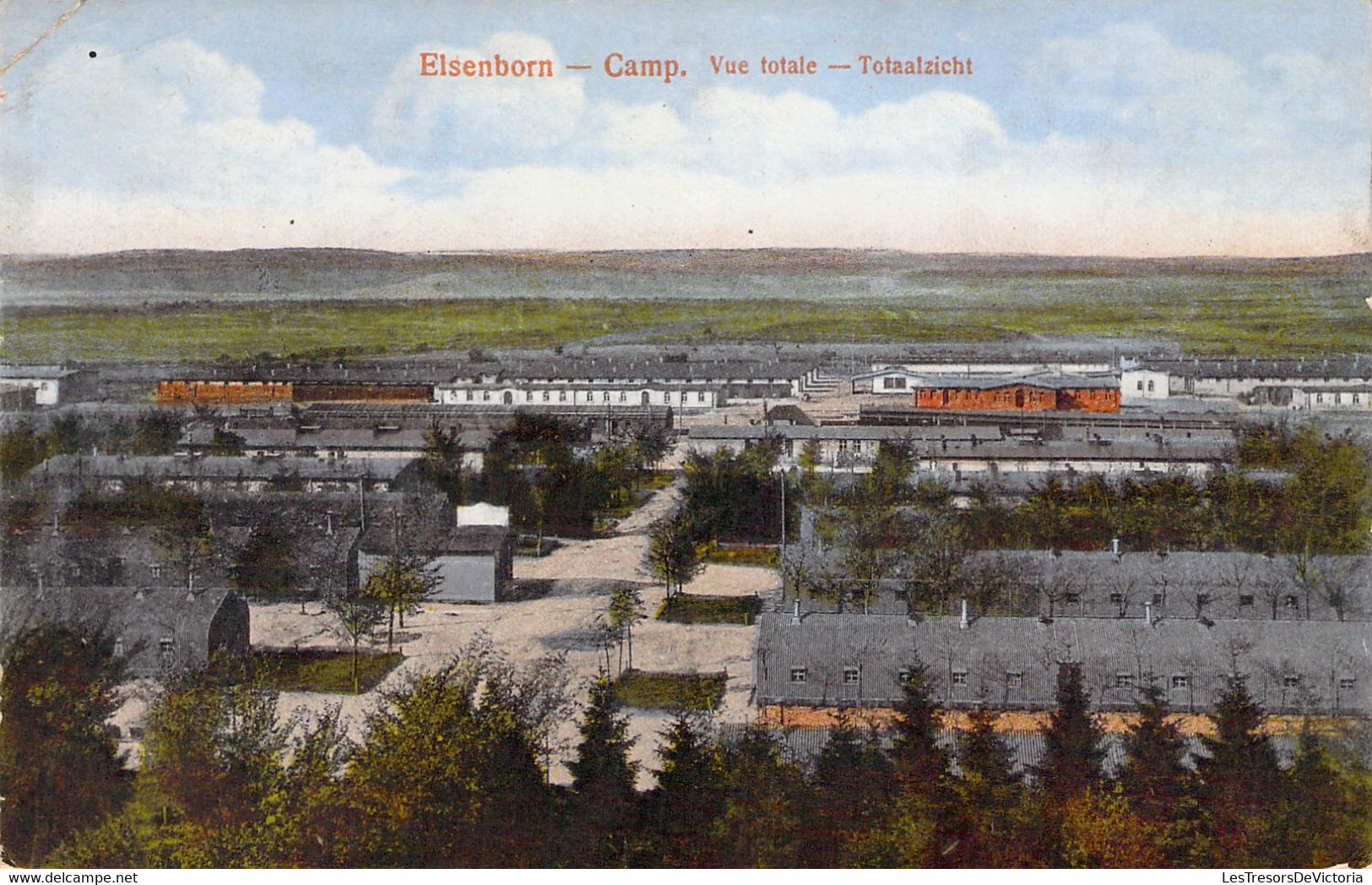 CPA Elsenborn - Camp - Vue Totale -Totalansicht - Elsenborn (Kamp)