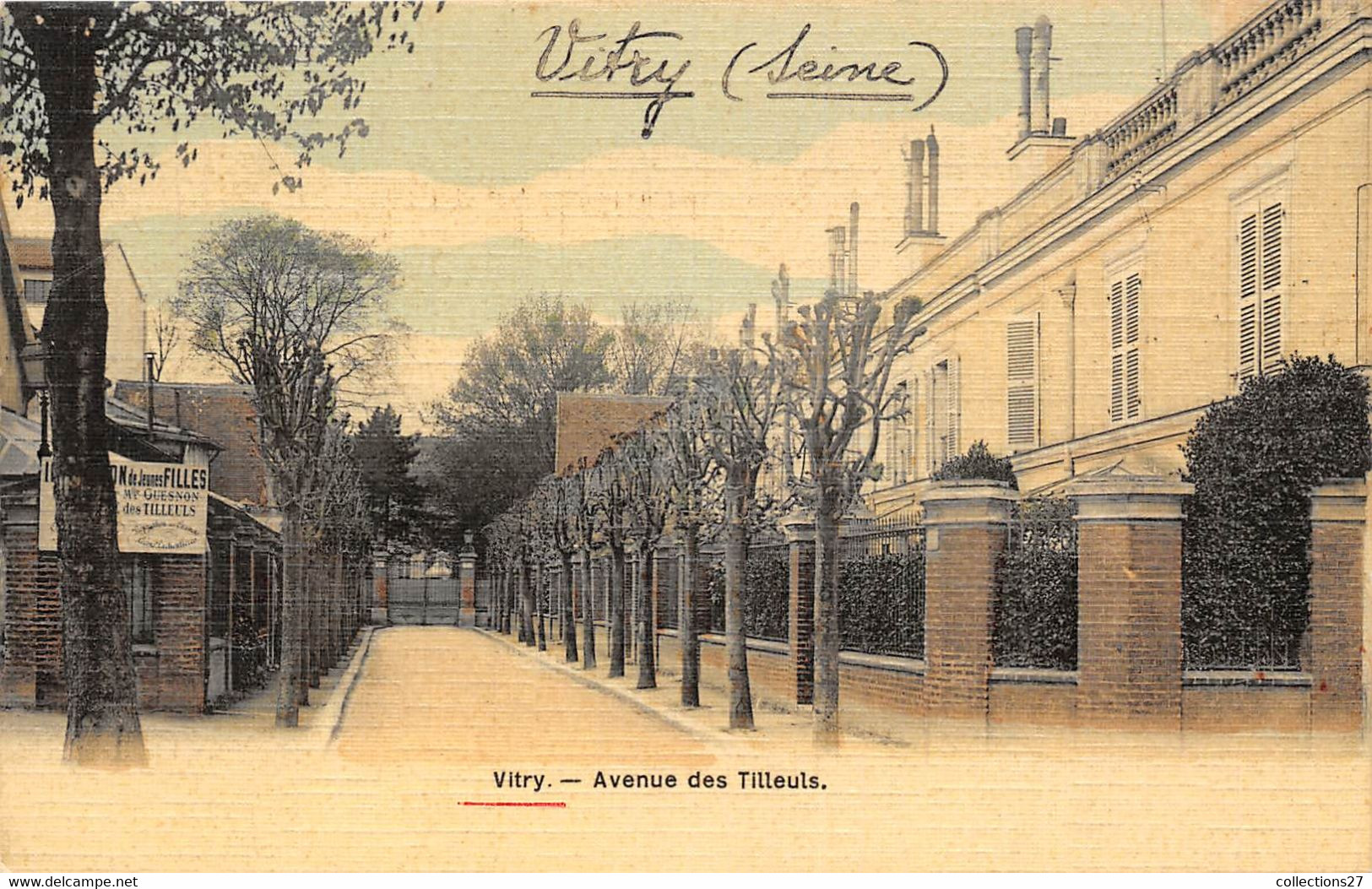 94-VITRY-SUR-SEINE- AVENUE DES TILLEULS - Vitry Sur Seine