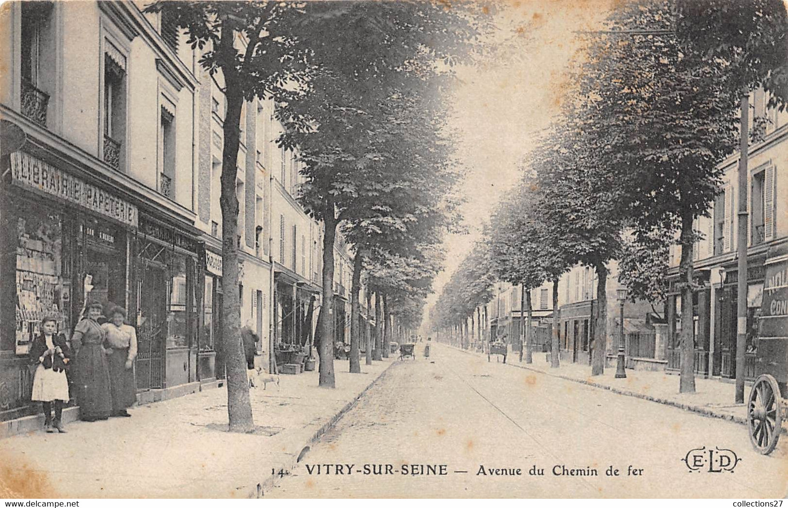 94-VITRY-SUR-SEINE- AVENUE DU CHEMIN DE FER - Vitry Sur Seine