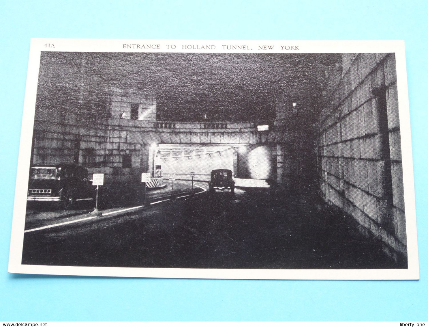 Entrance To HOLLAND Tunnel ( 44 A - Manhattan Post Card ) Anno 19?? ( See/voir Scans ) ! - Ponts & Tunnels