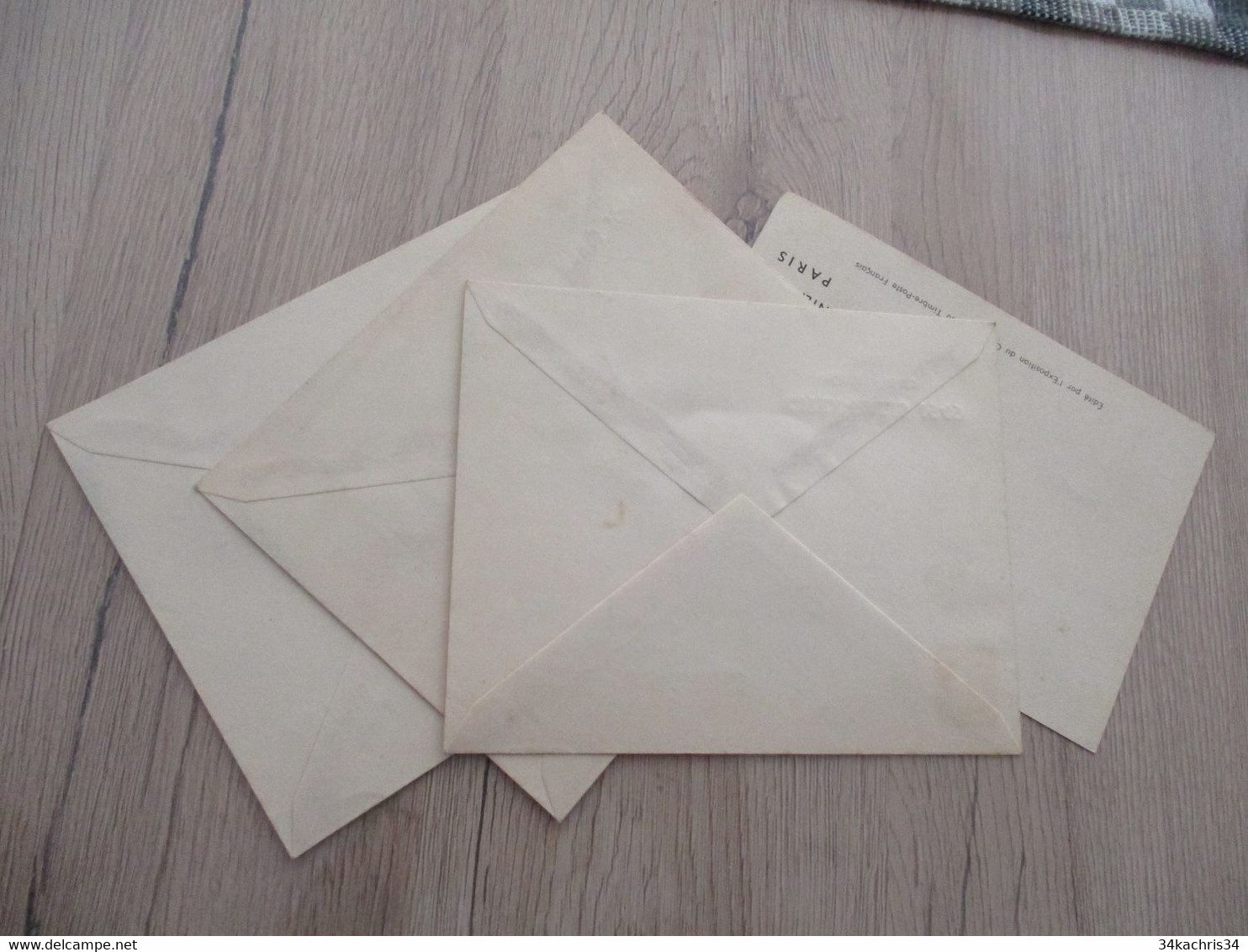 France 3 Enveloppes + 1 Carte Maximum Centenaire Du Timbre Poste Français 1949 - Briefe U. Dokumente