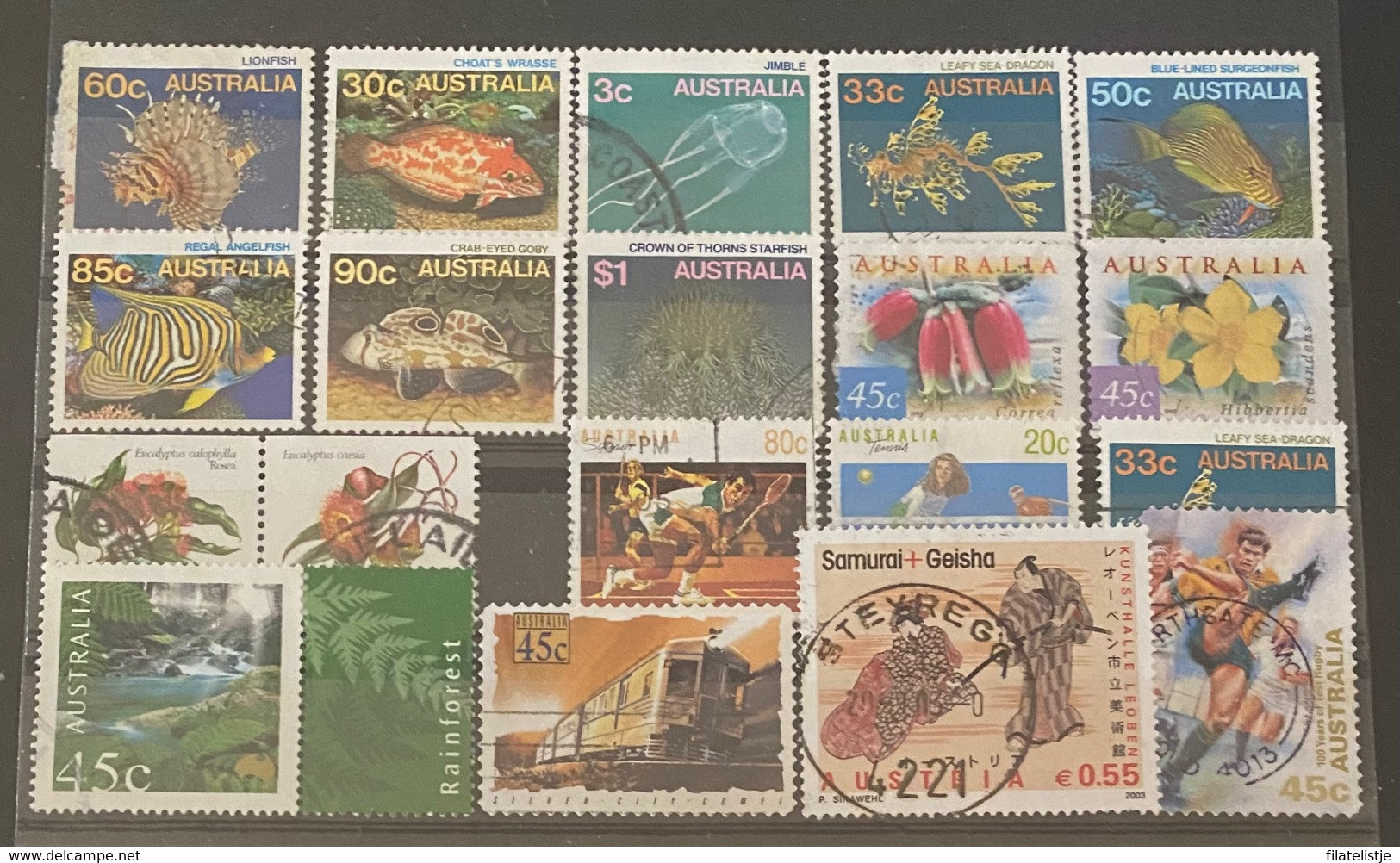 Australië Restje Zegels - Collections