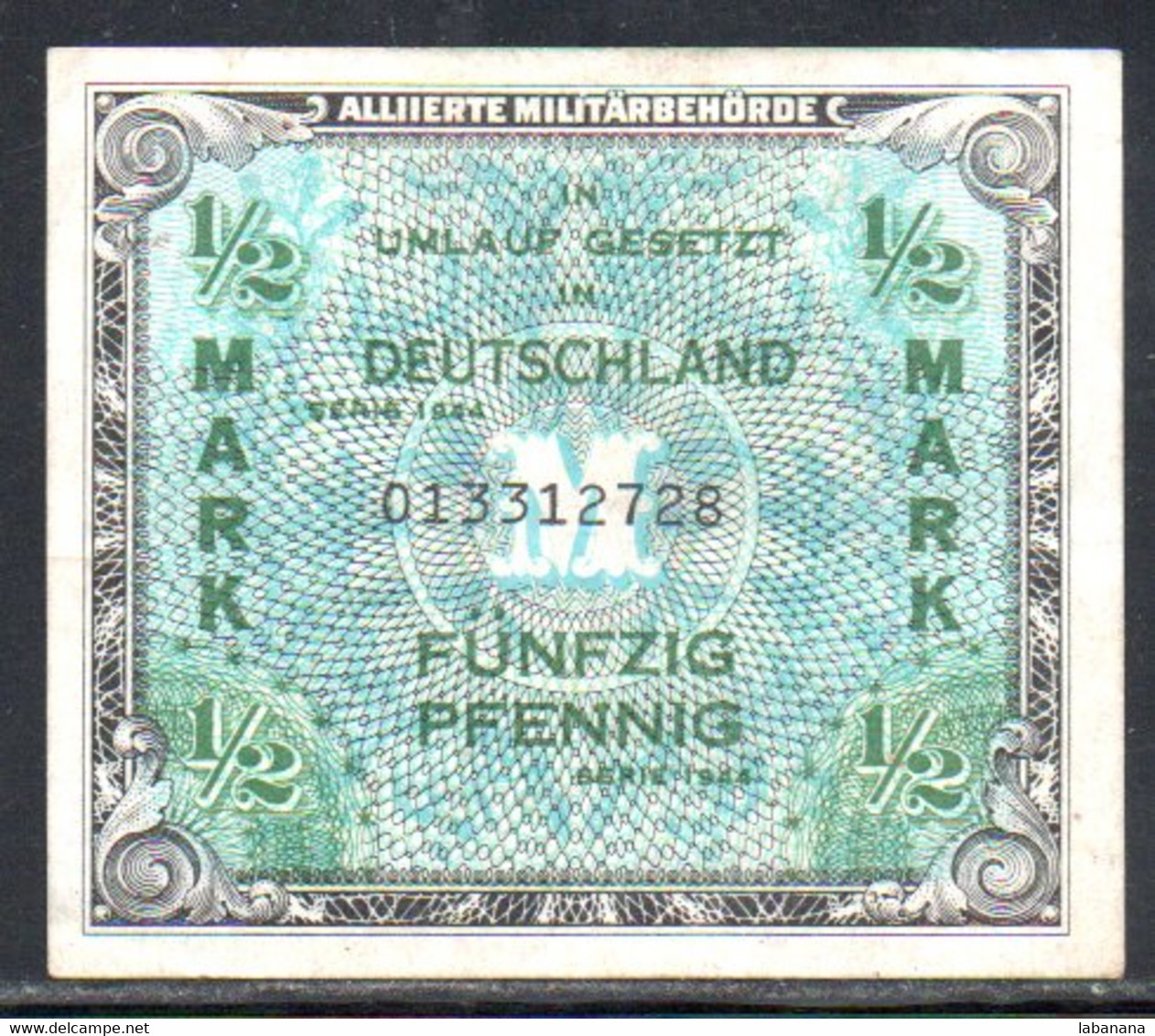 659-Allemagne 1/2m 1944-013 - 1/2 Mark