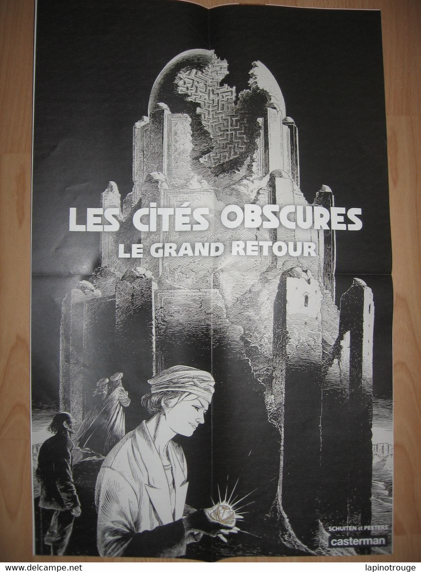 Affiche SCHUITEN François Les Cités Obscures 2008 (Peeters - Afiches & Offsets