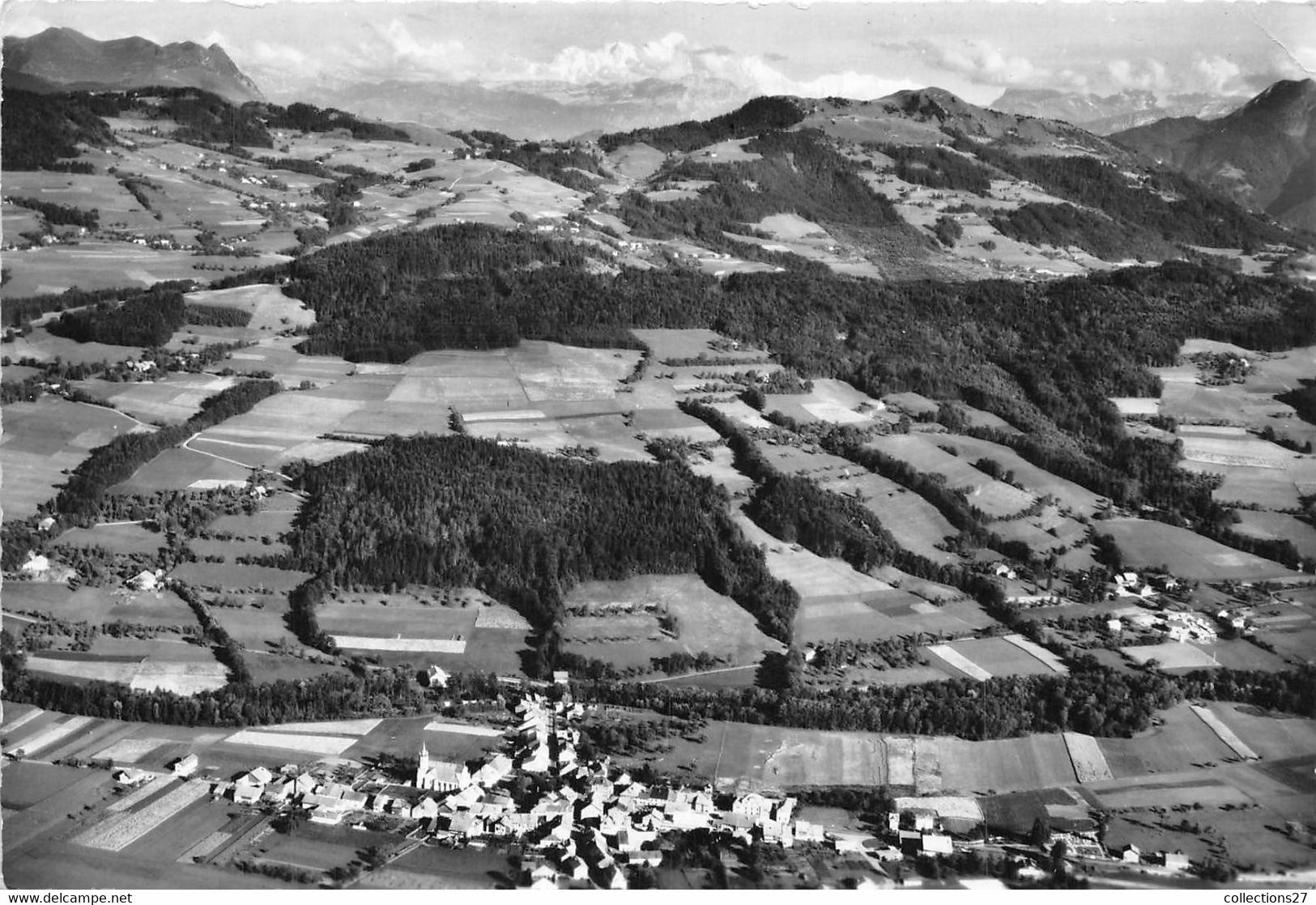 74-BOEGE- VUE GENERALE AERIENNE - Boëge